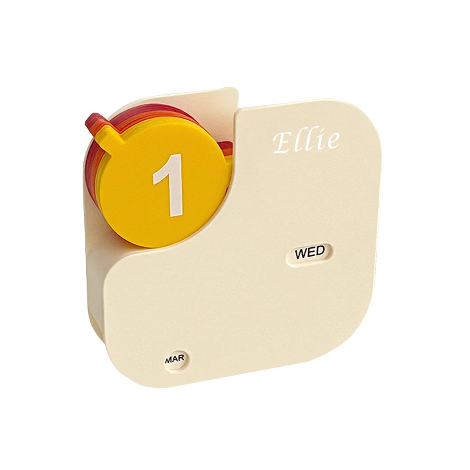 PVC Adorable Table Perpectual Calendar