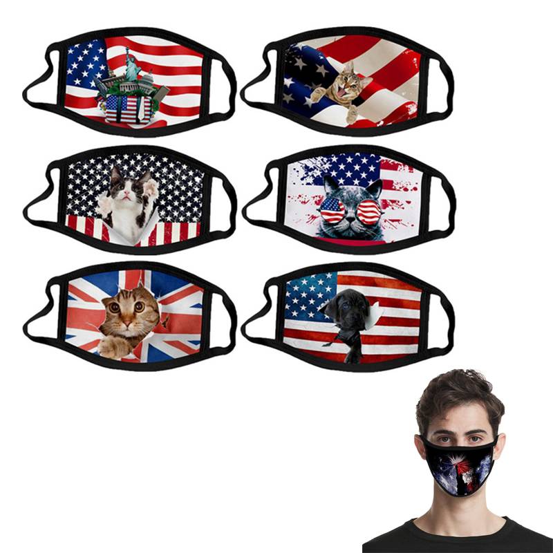 2-layer Reusable Sublimation Face Mask