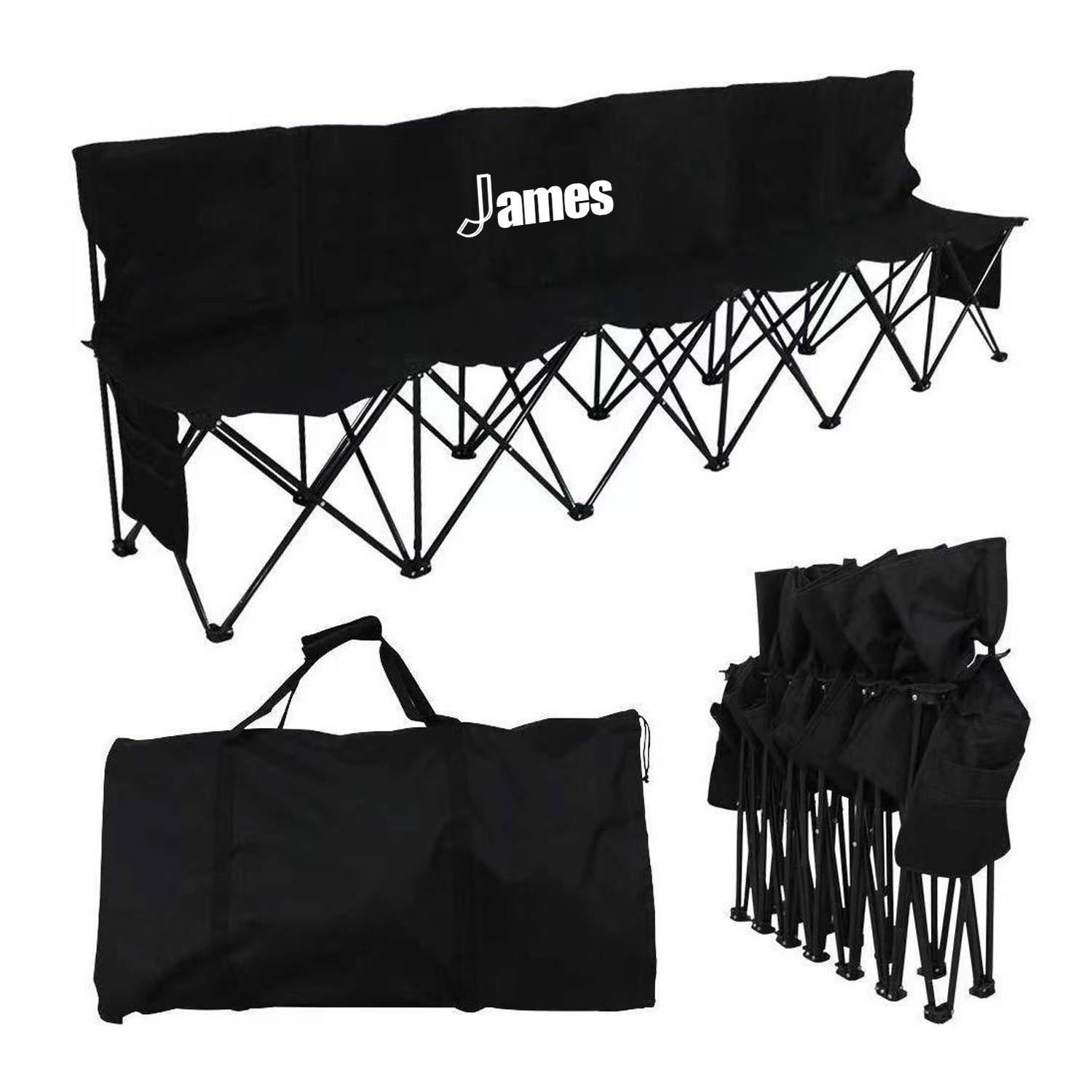Outdoor multi-person folding chair