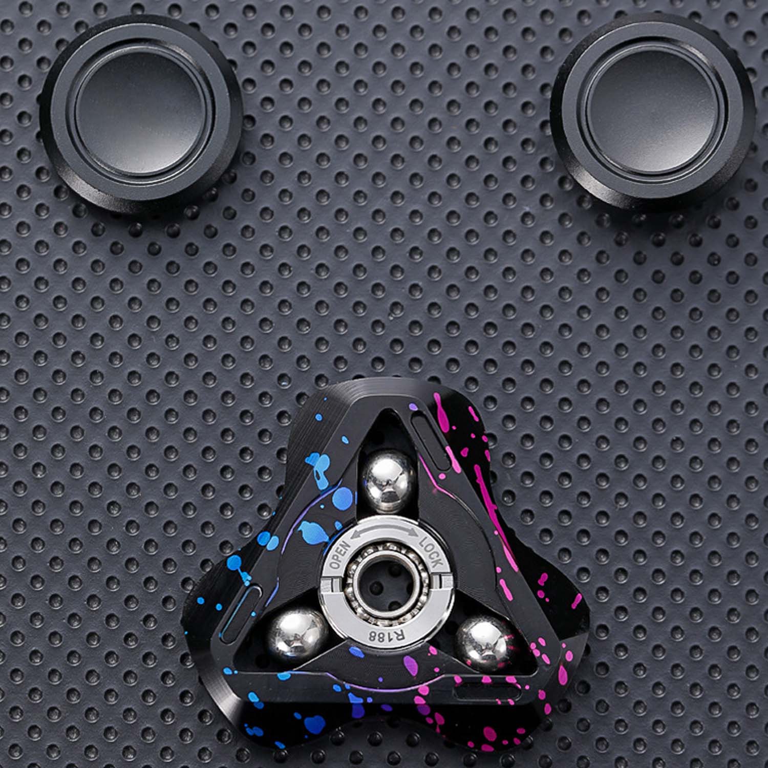 Creative Adult Stress Relieving Toy Metal Fidget Spinner - Image 5