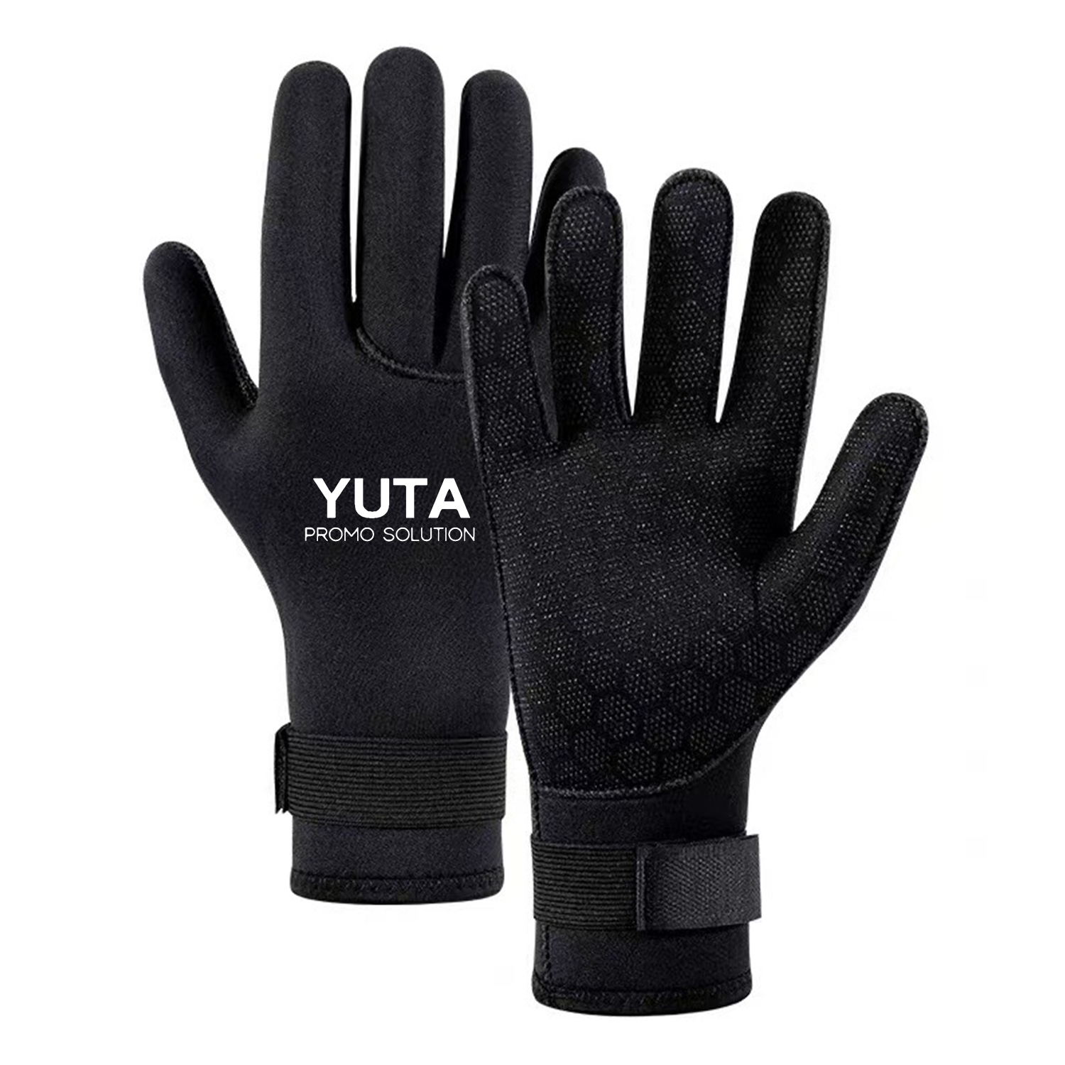 Neoprene Anti Slip Diving Gloves w/ Adjustable Wrist Strap