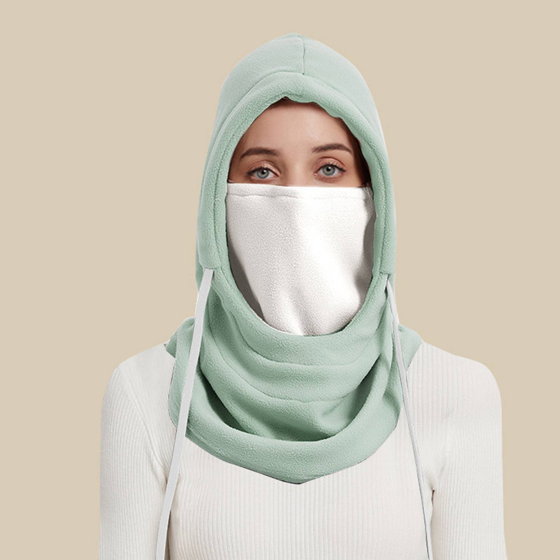 Winter warmth and windproof hat/scarf/mask - Image 3