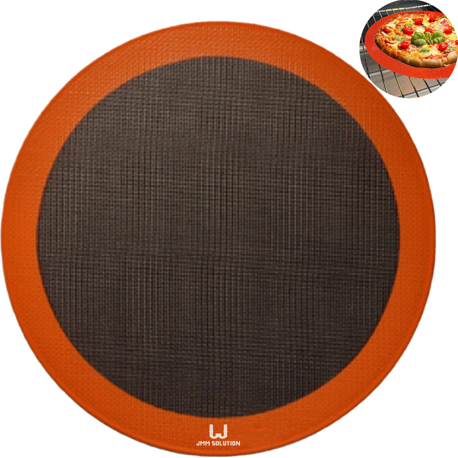 8 Inch Non-Stick Round Silicone Baking Mat