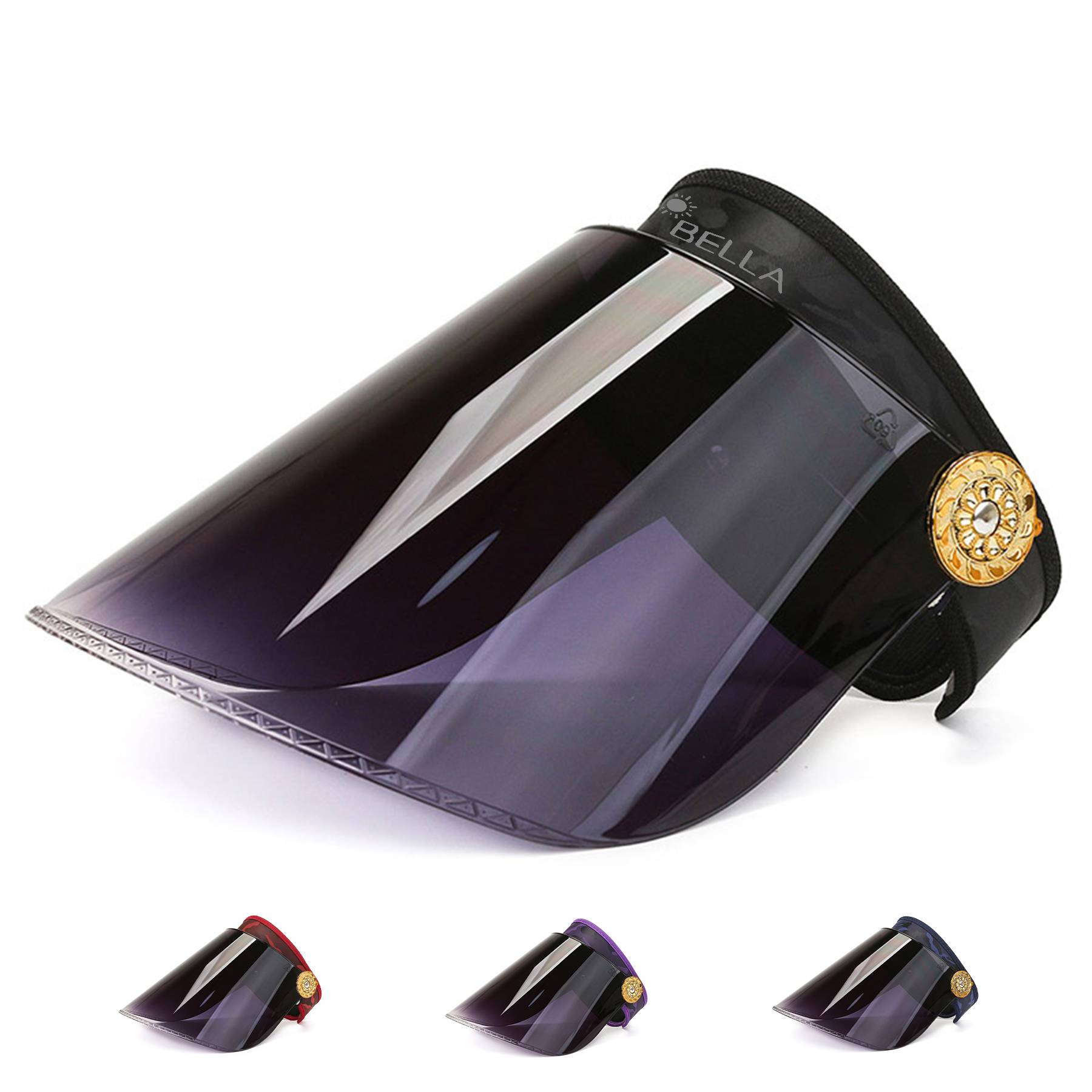 Plastic large brim sun hat