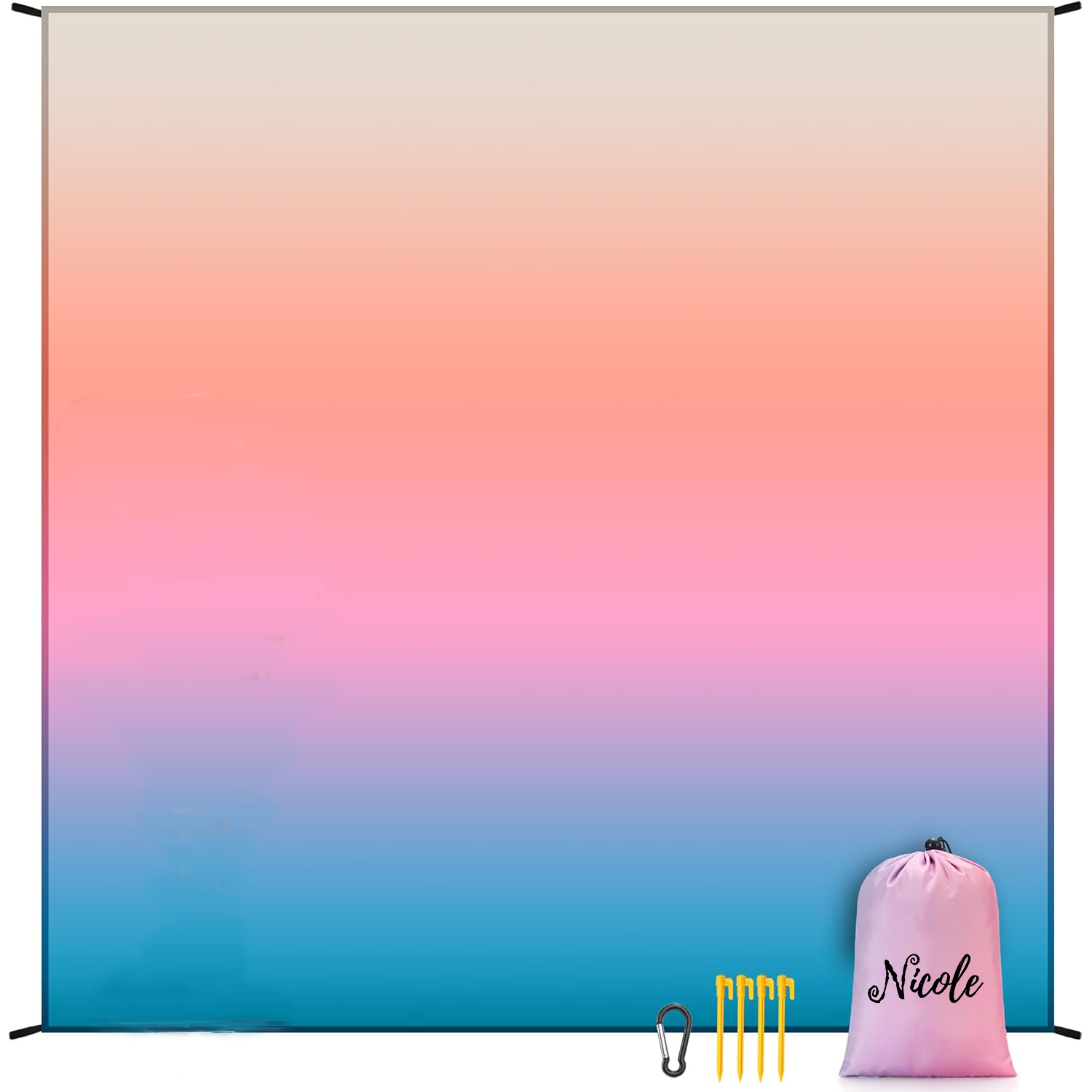 Waterproof Sandproof Quick Dry Beach Blanket