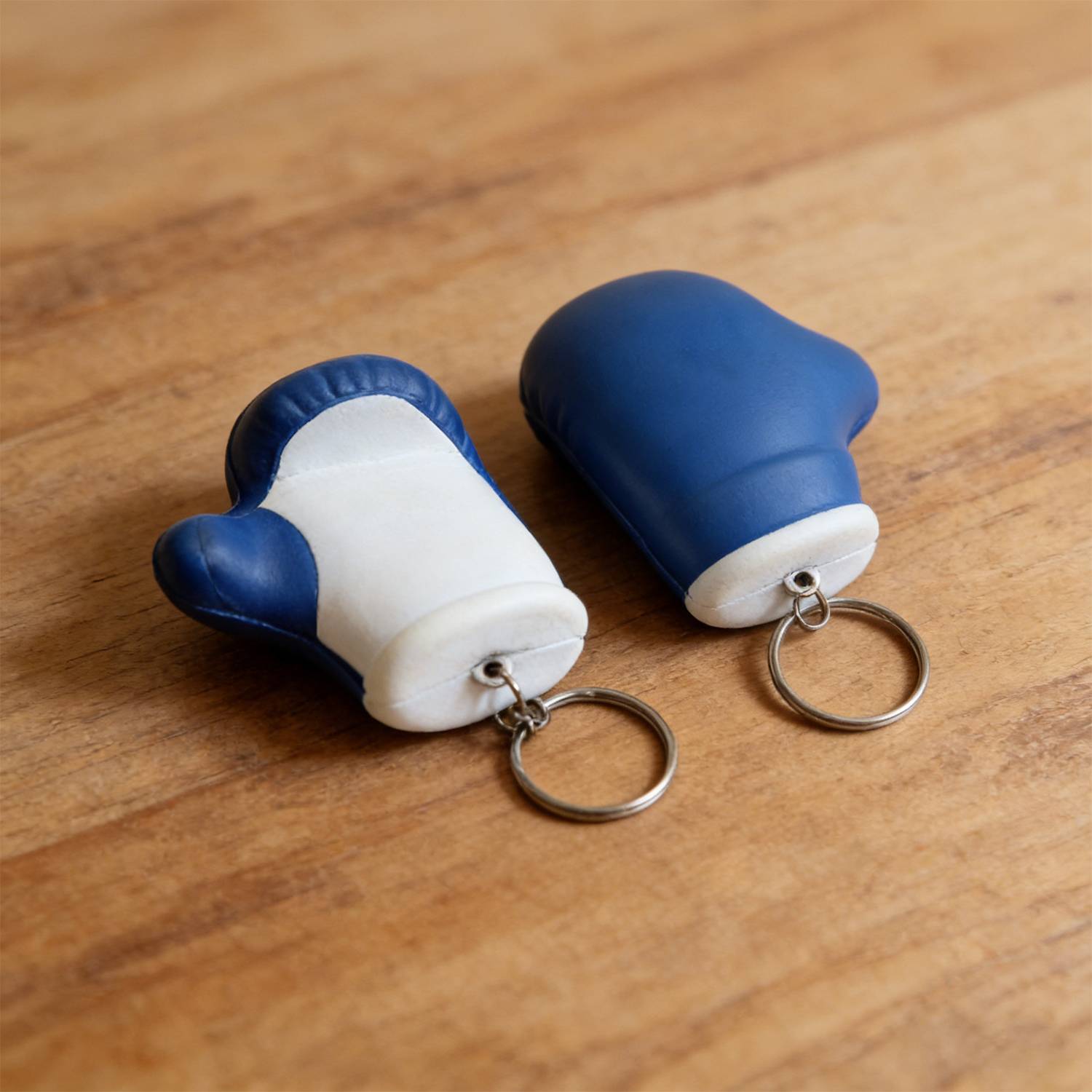 Boxing Gloves Shaped Stress Reliever Keychain - Image 3