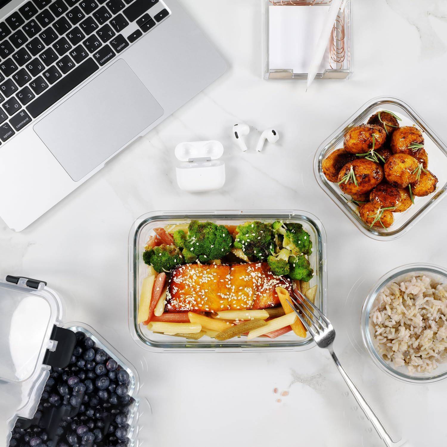 12Pc Food Storage Containers - Image 3