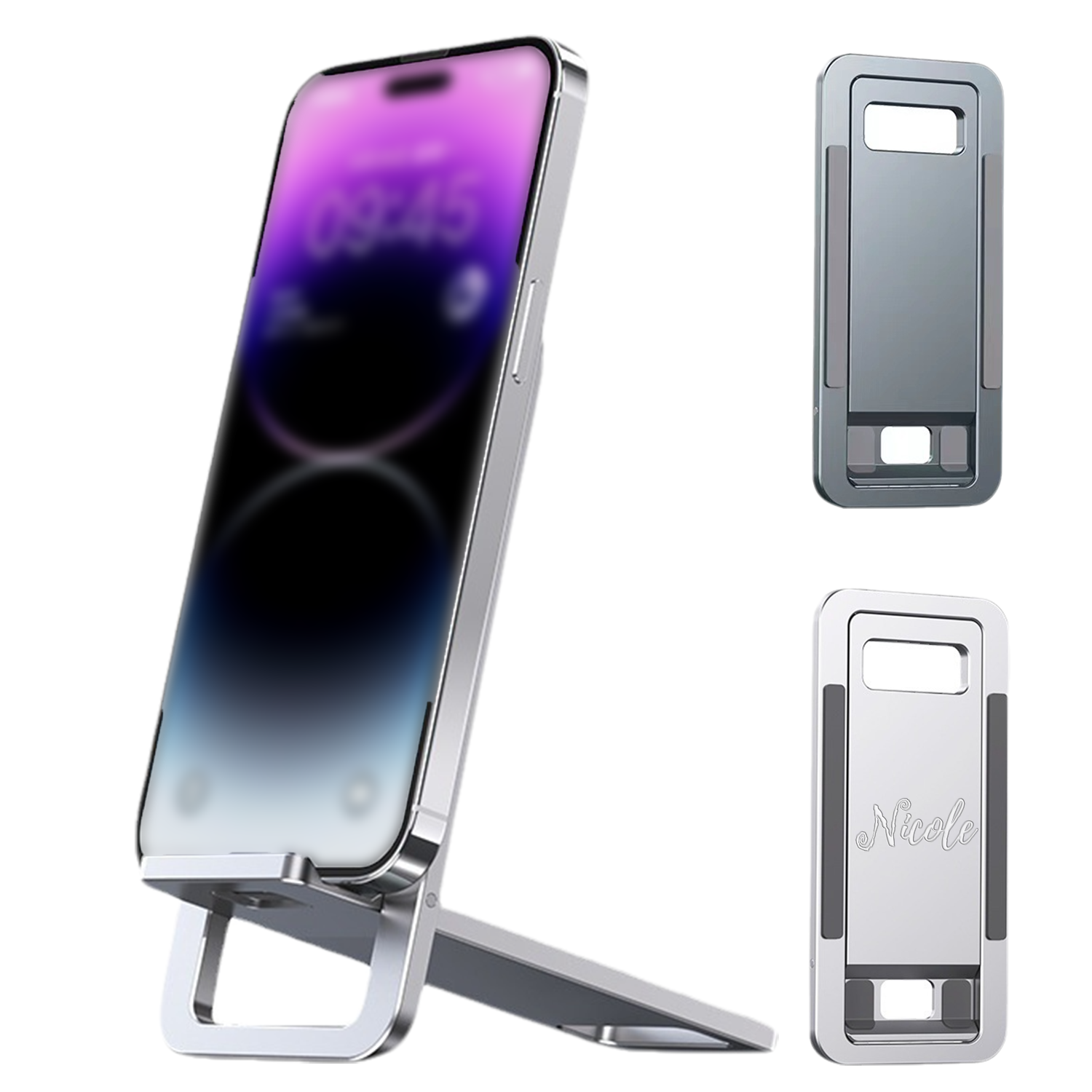 Adjustable Foldable Aluminum Phone Stand