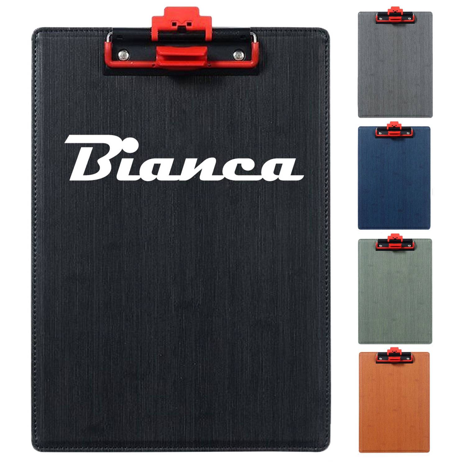 A4 PU Leather Clipboard w/ Pen Holder