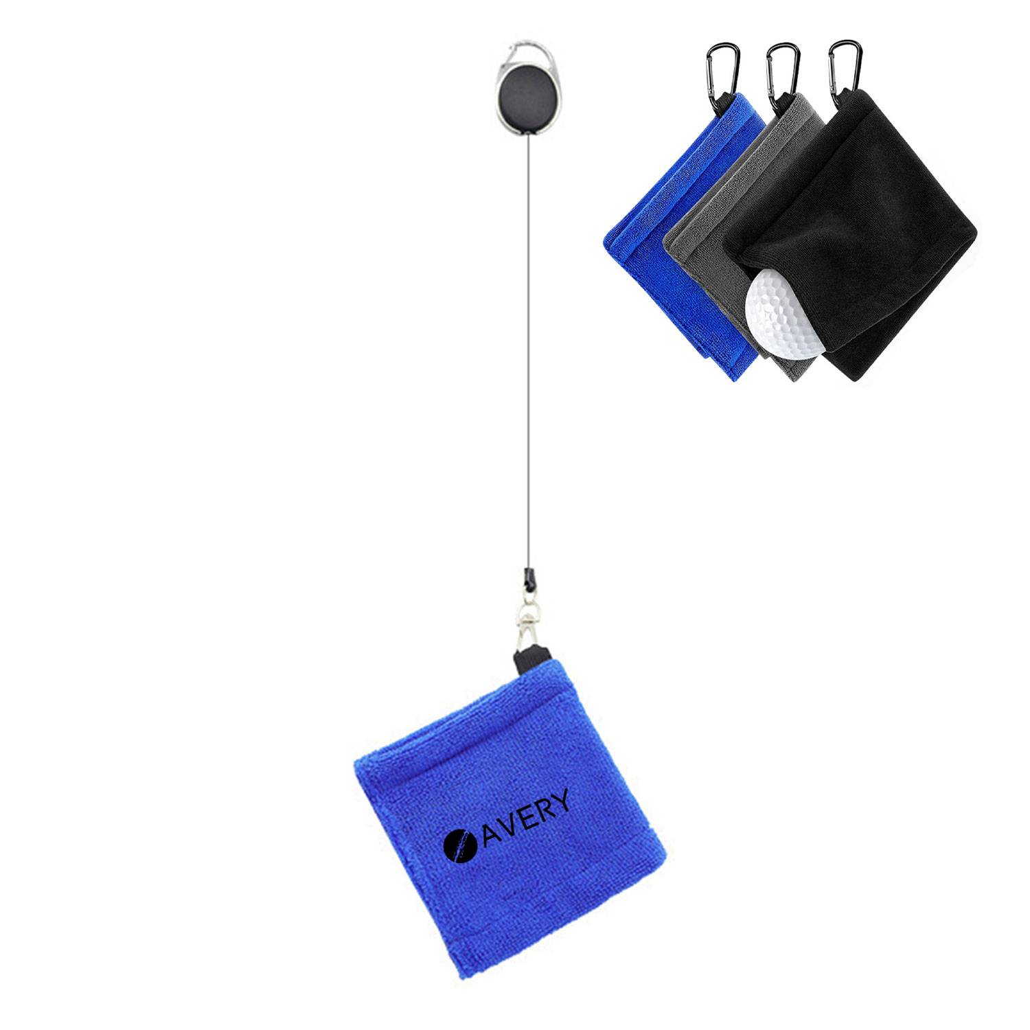 Golf ball cleaning towel