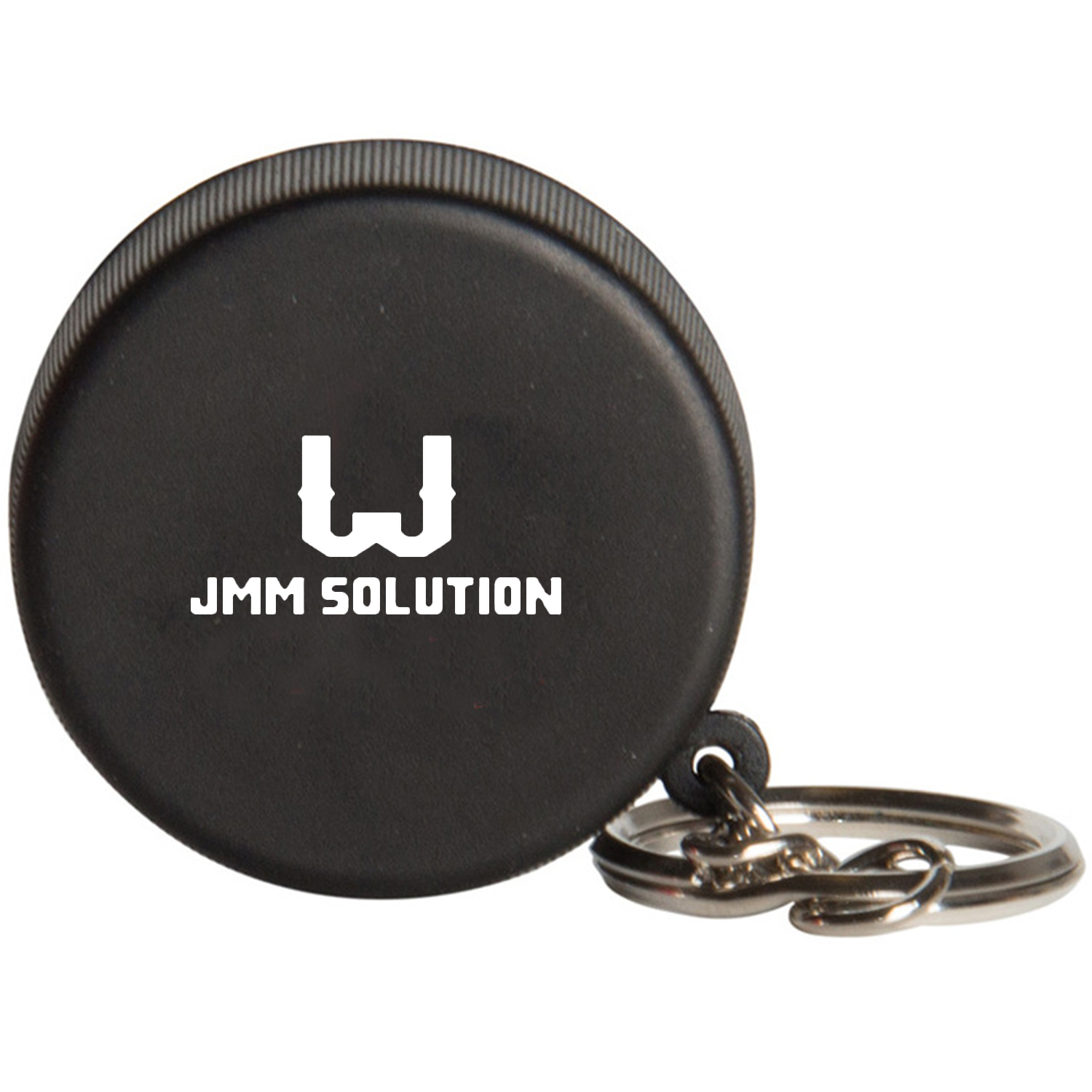 PU Hockey Puck Keychain Stress Relief Squeeze Toy