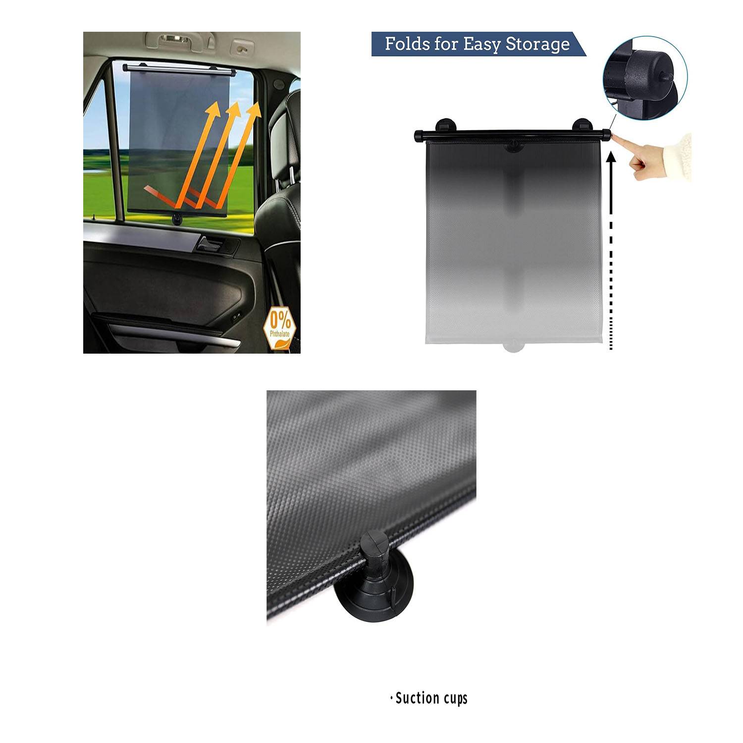 Sun Shade for Car Window Effectively Block UV Rays - Image 10