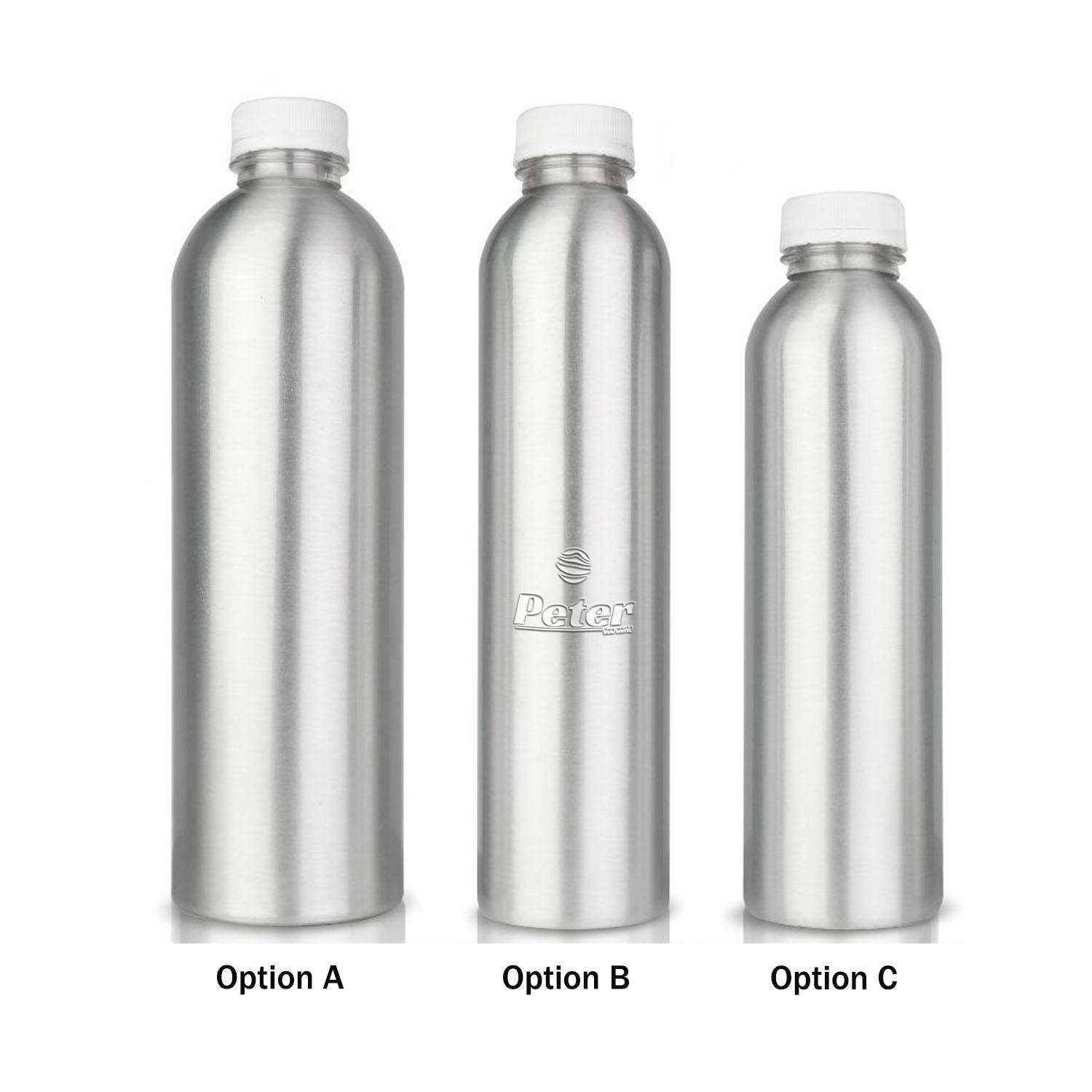 17/24/35oz Food-Grade Aluminum Water Bottle - Durable Design