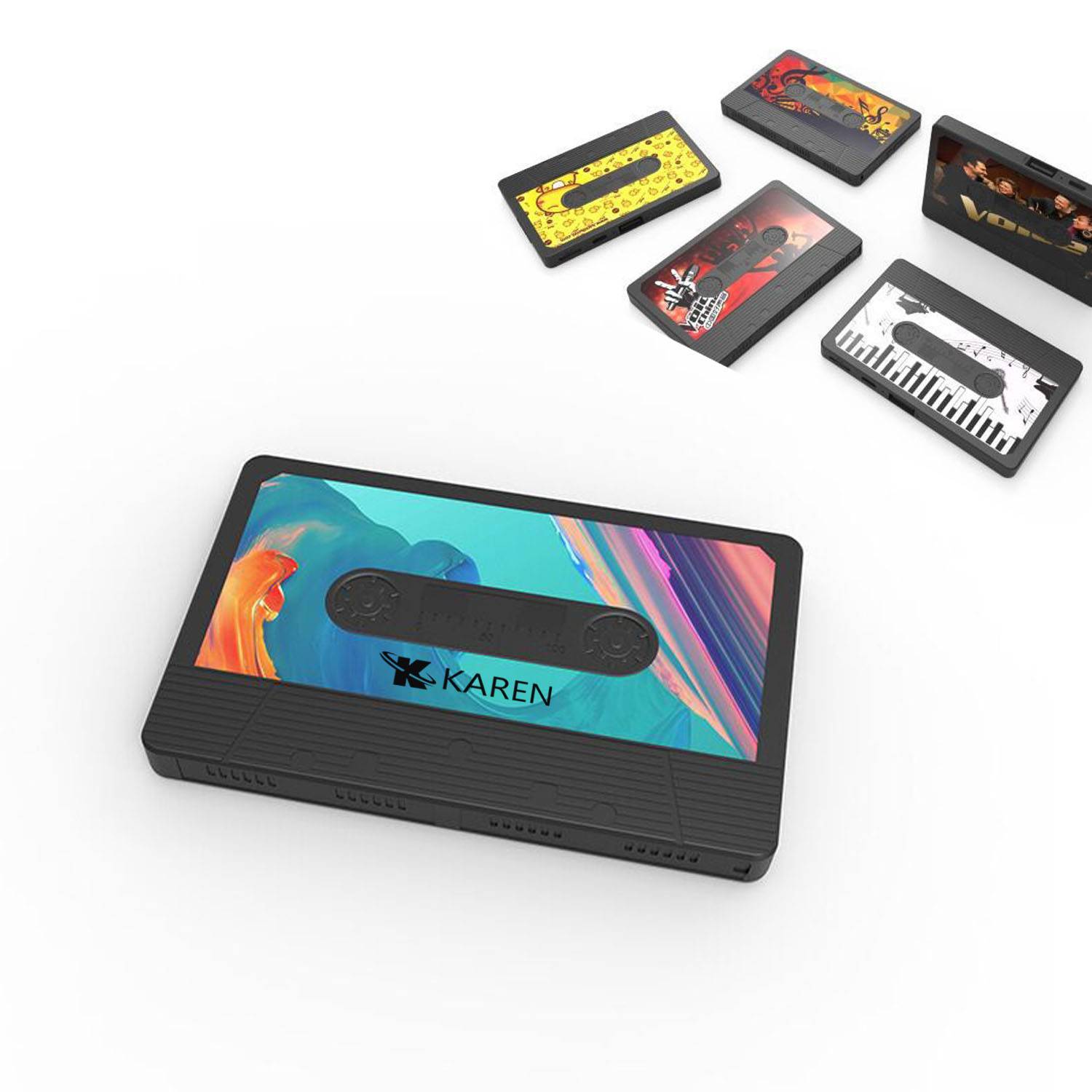 Retro Cassette Style Bluetooth Speaker & Power Bank