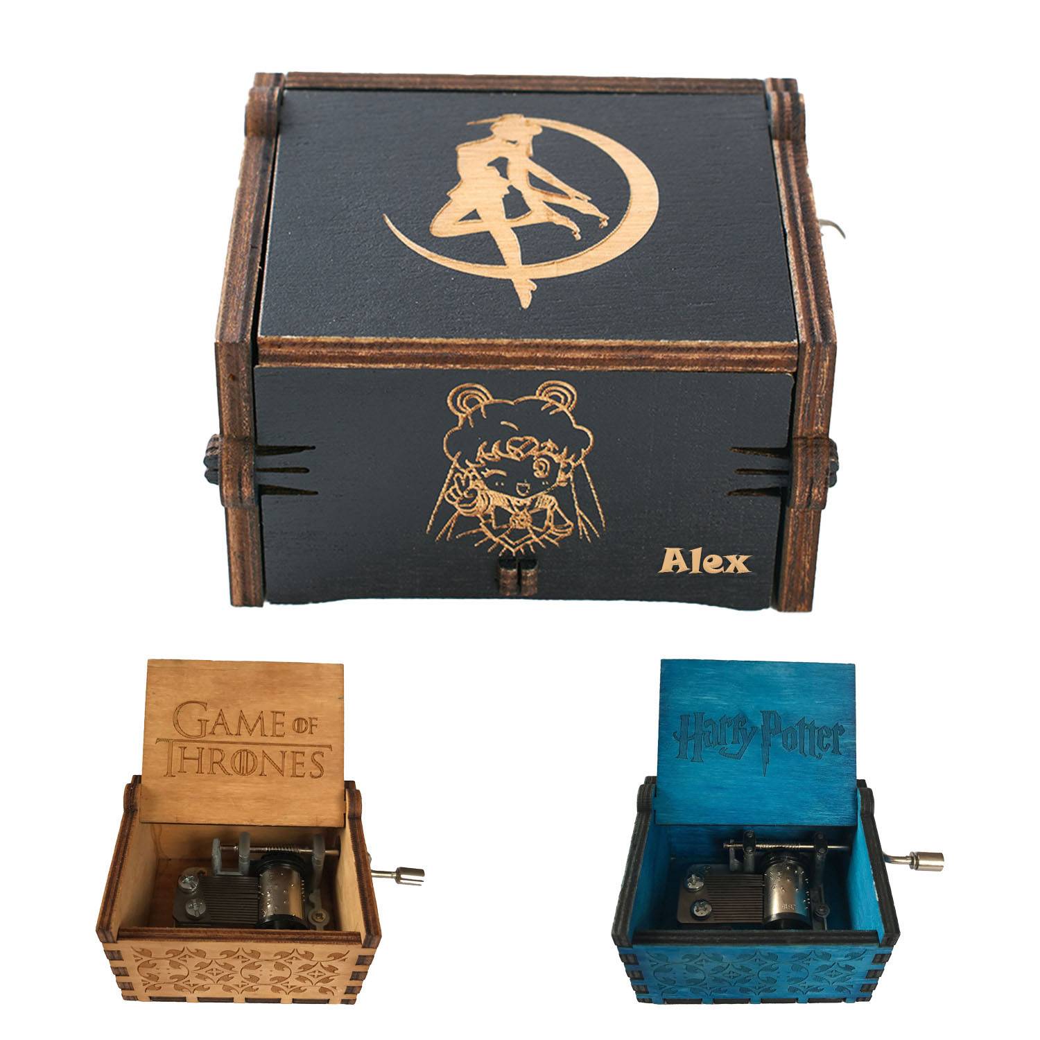 Hand Crank Music Box