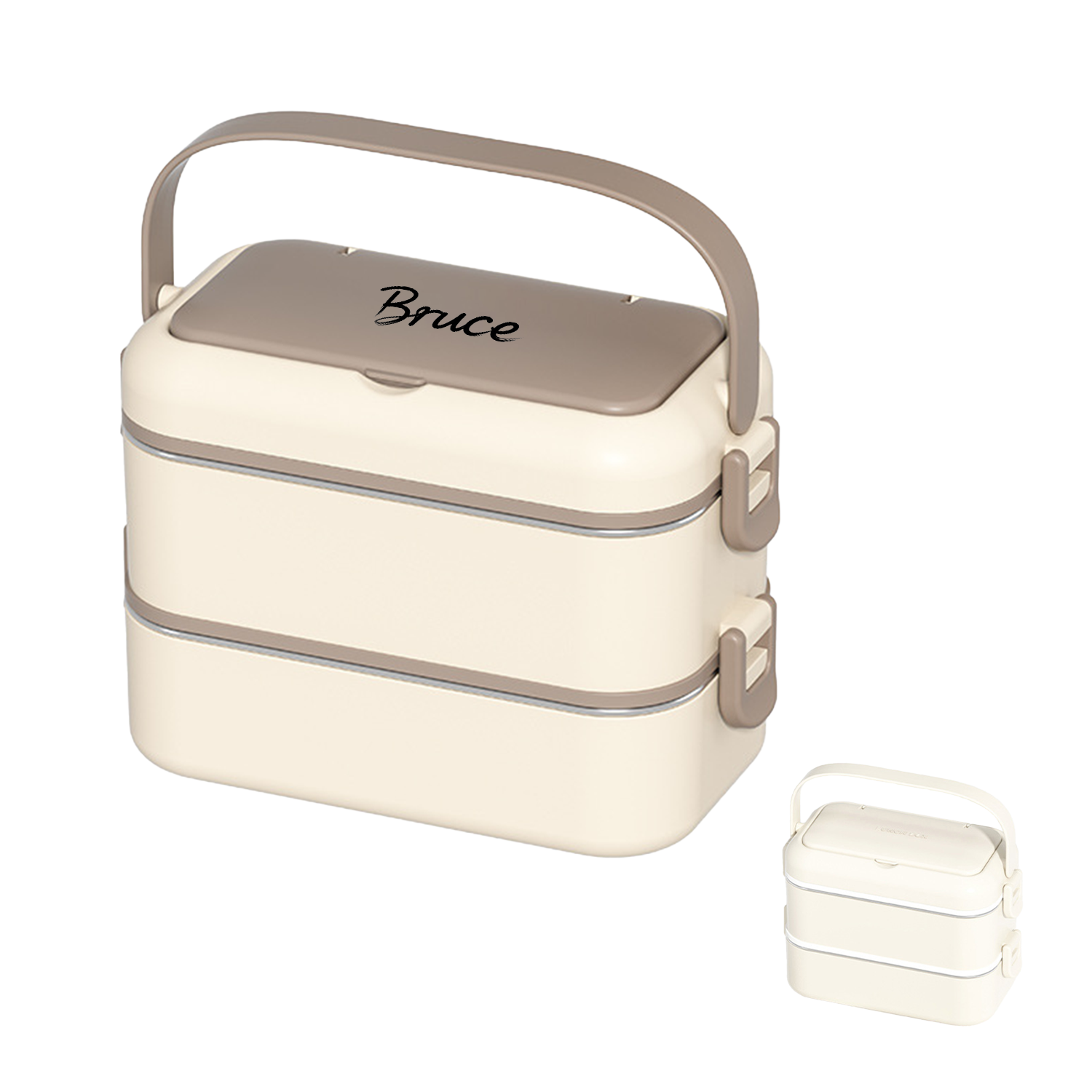 Double Layer Stainless Steel Bento Lunch Box