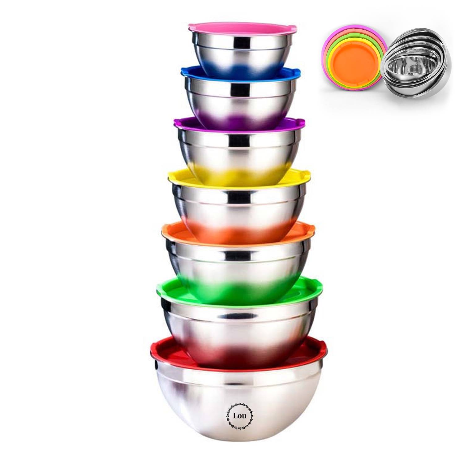 Multiple Size Salad Bowl Set