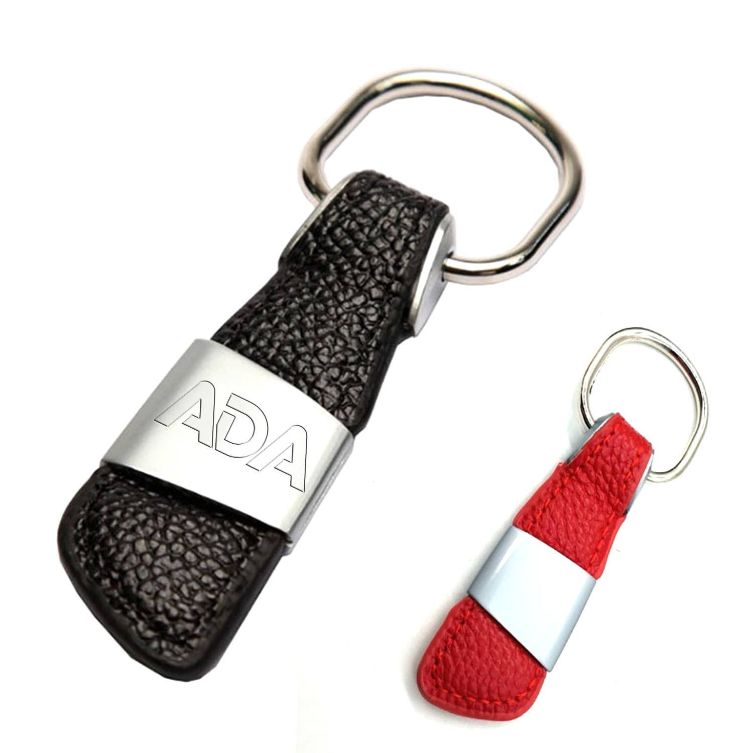 Genuine Leather Car Keychain