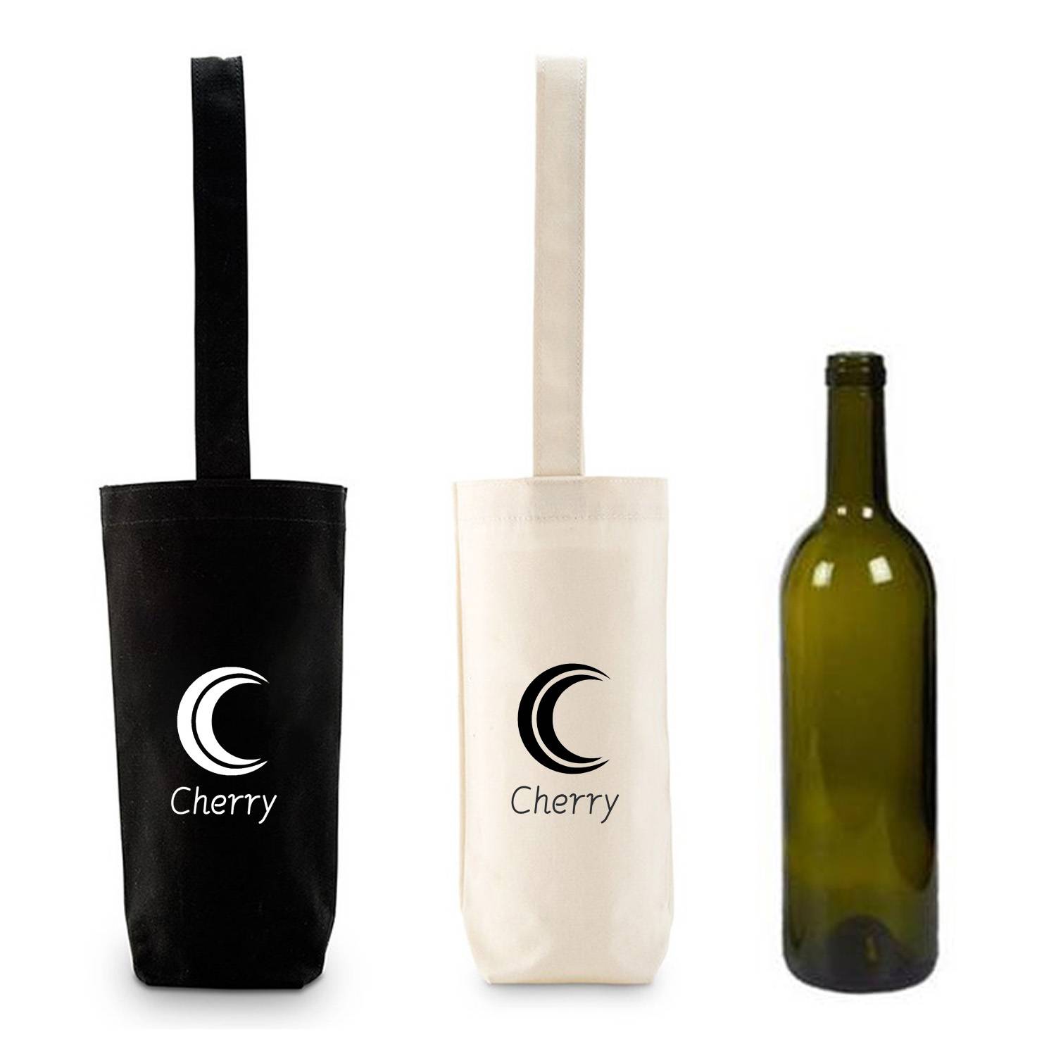 Canvas Wine Tote Bags