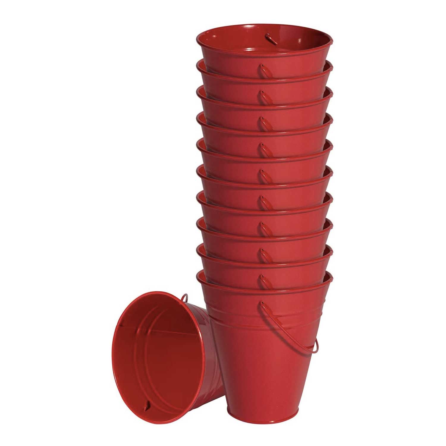 Candy-Colored Metal Pail - Rustproof Garden Utility Bucket - Image 5