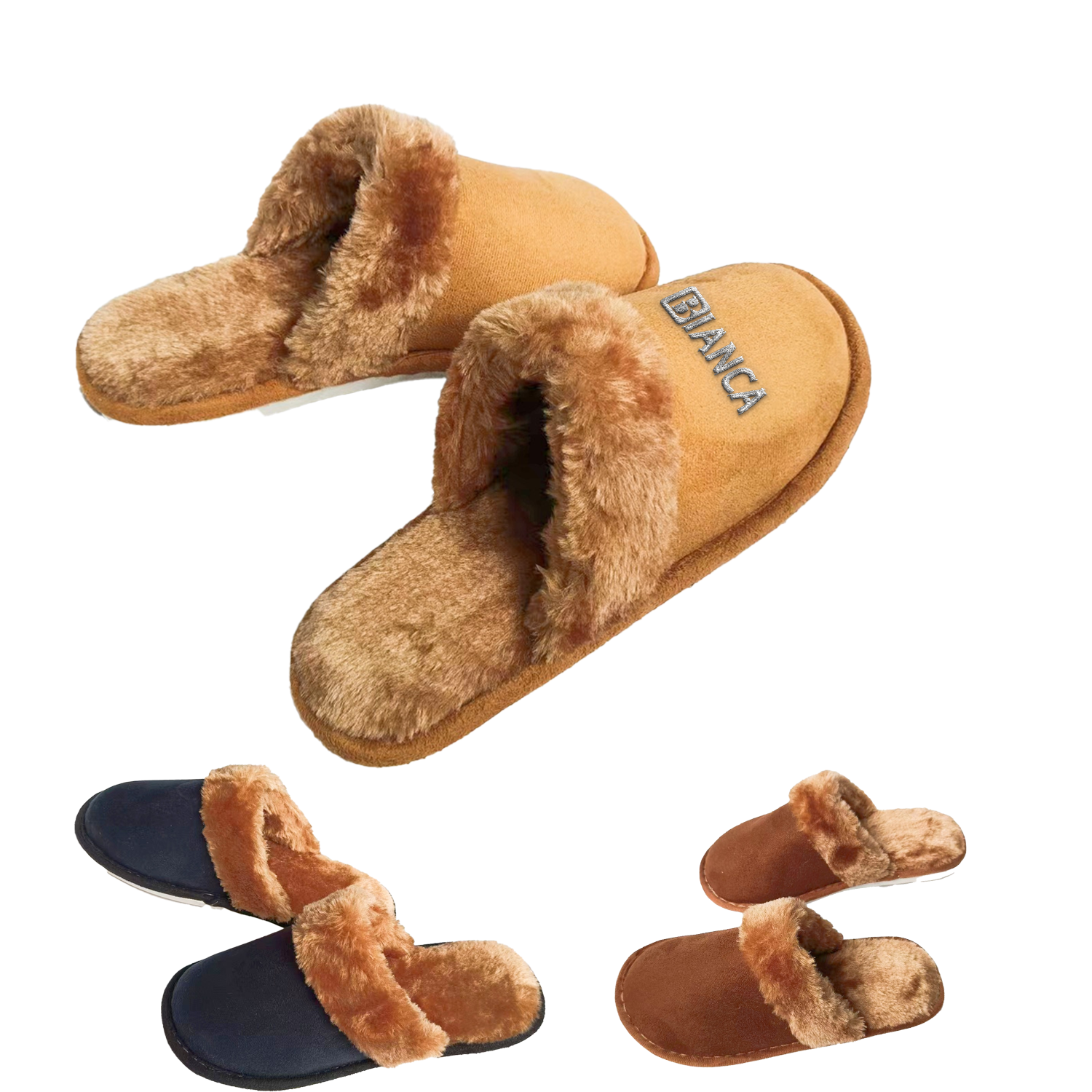 Plush Household Slippers