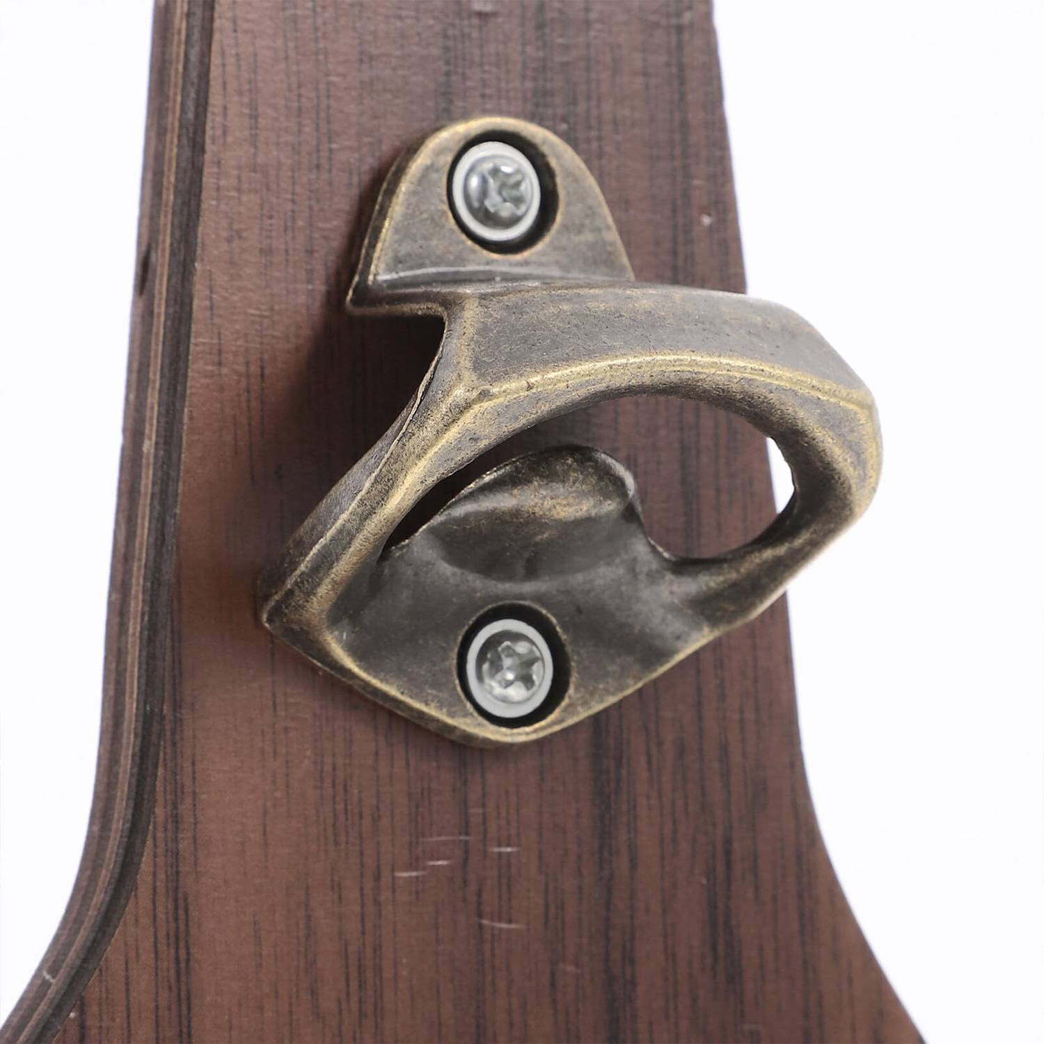 Wooden Bottle Opener Wall Mounted W/ Cap Catcher - Image 5