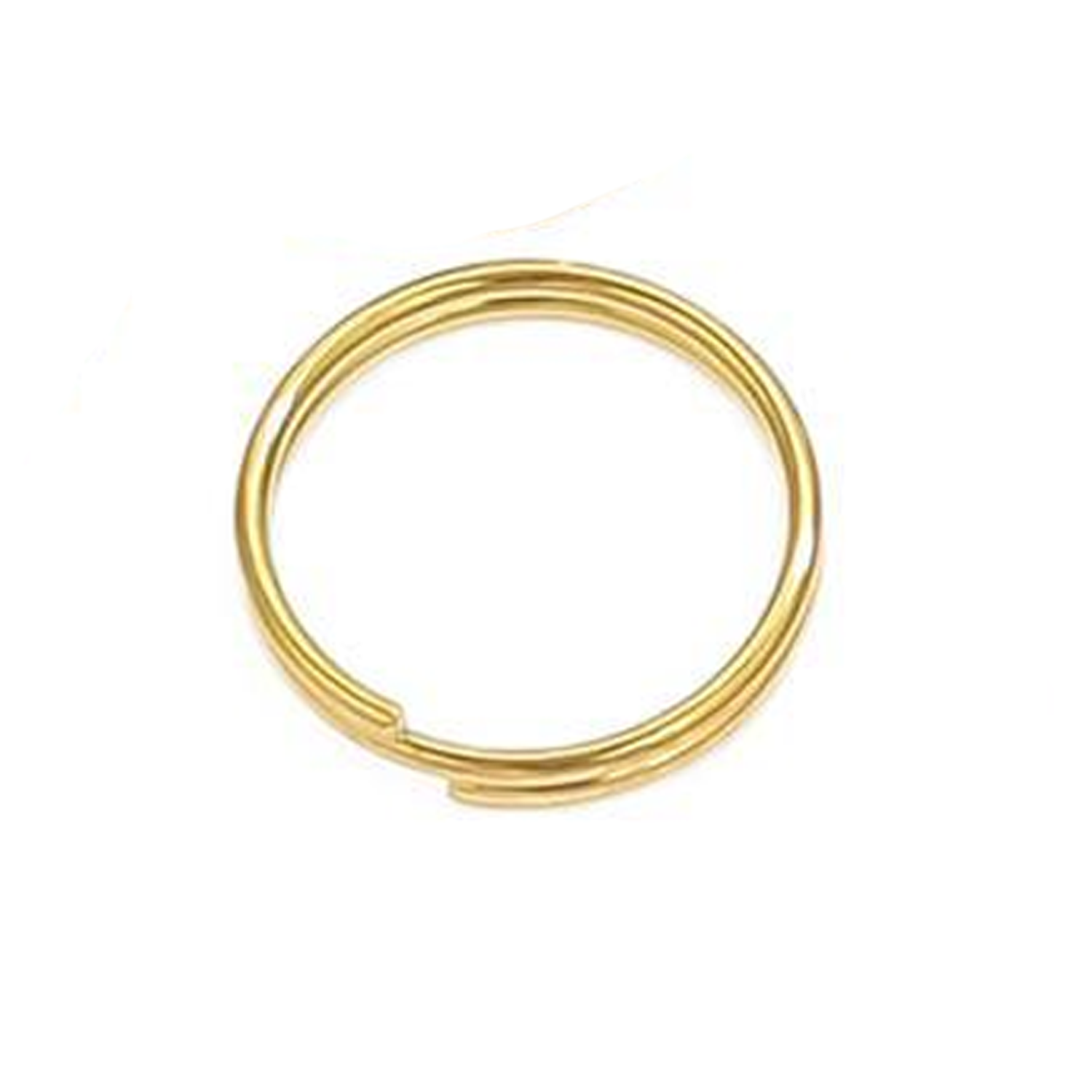 200PCS DIY Double Loop Metal Key Split Rings - Image 8