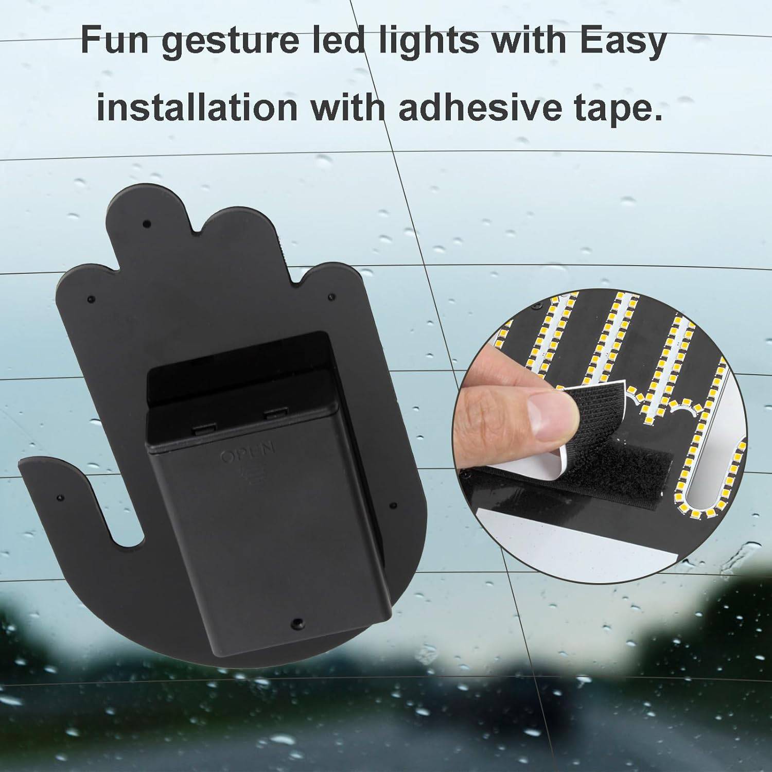 Glogesture Remote Control Hand Light For Car - Image 4