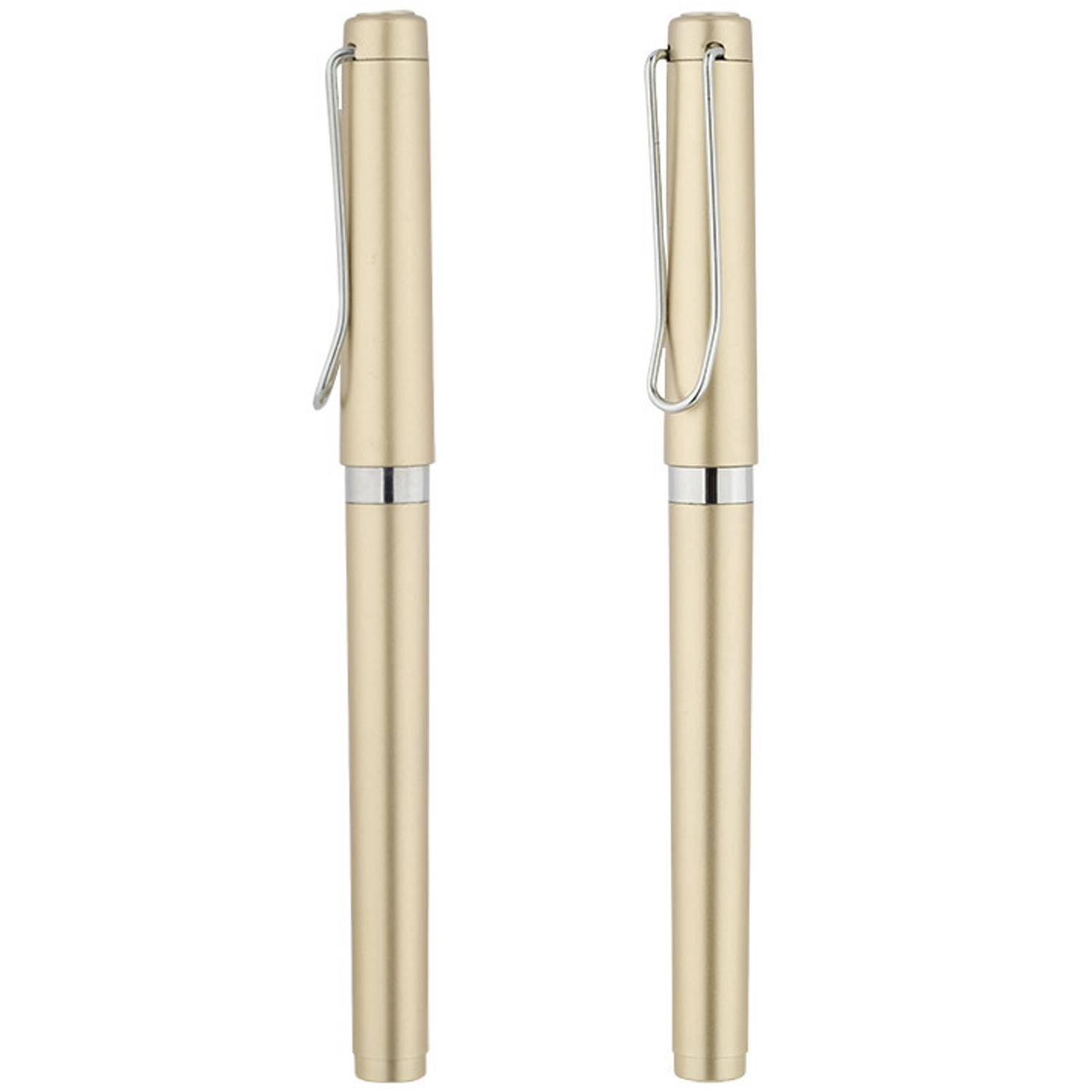 Cap Action Plastic Business Ballpoint Pens - Image 5