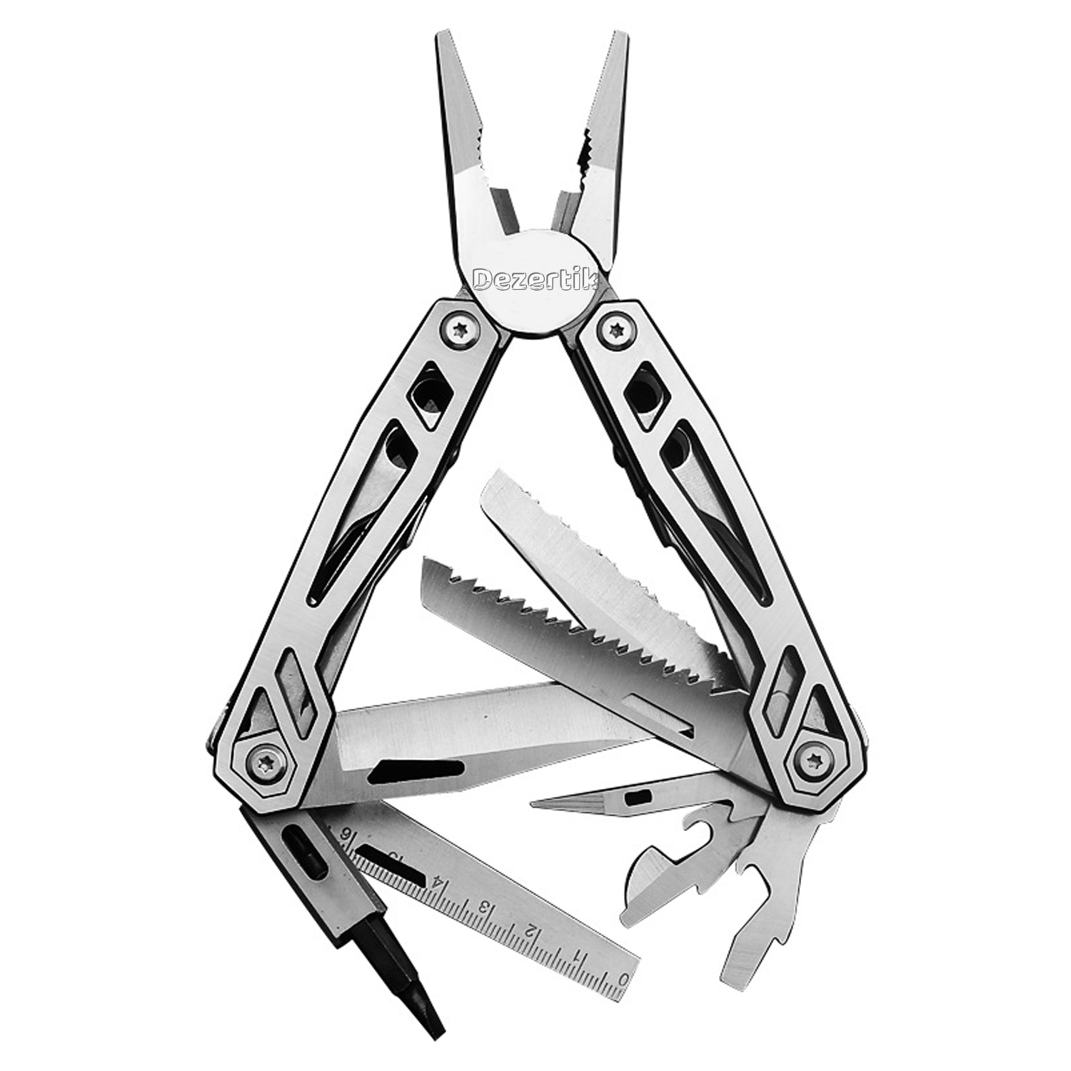Multifunction Foldable Camping Tool w/ Knife Plier