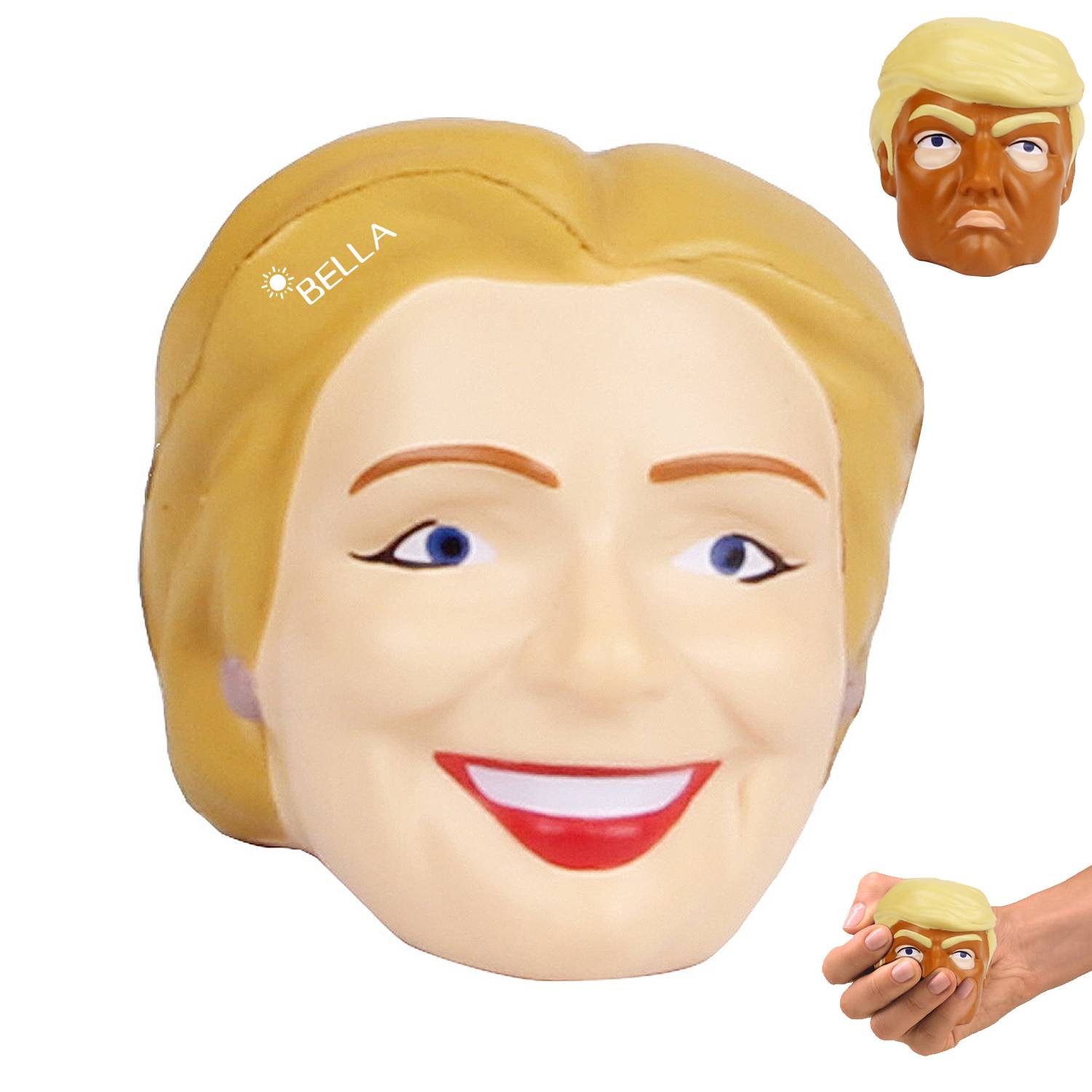 PU Character's head rebound toy