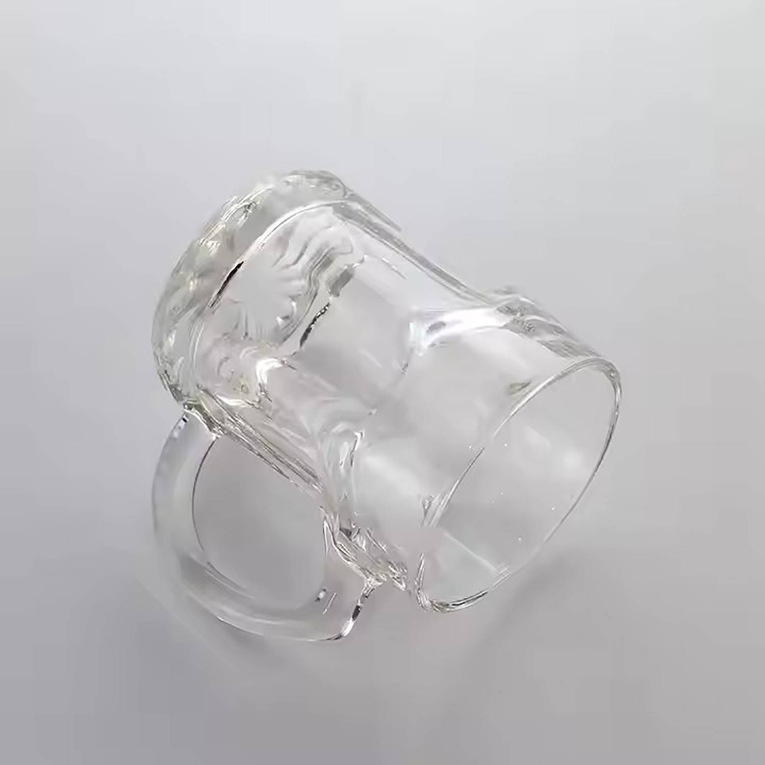 17oz Classic Thick Glass Mug w/ Handle - Image 6