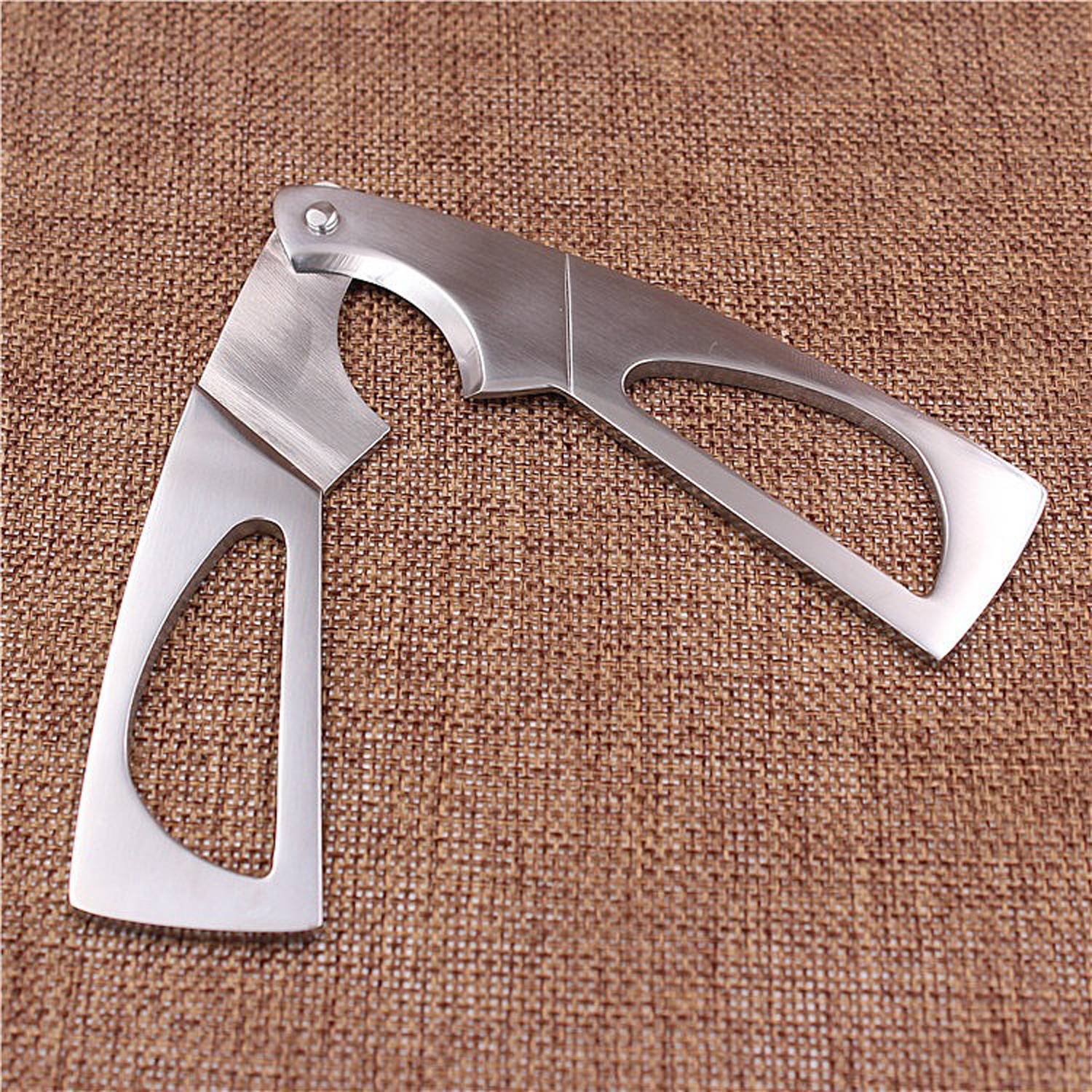 Stainless Steel Triangle Cigar Cutter - Image 5