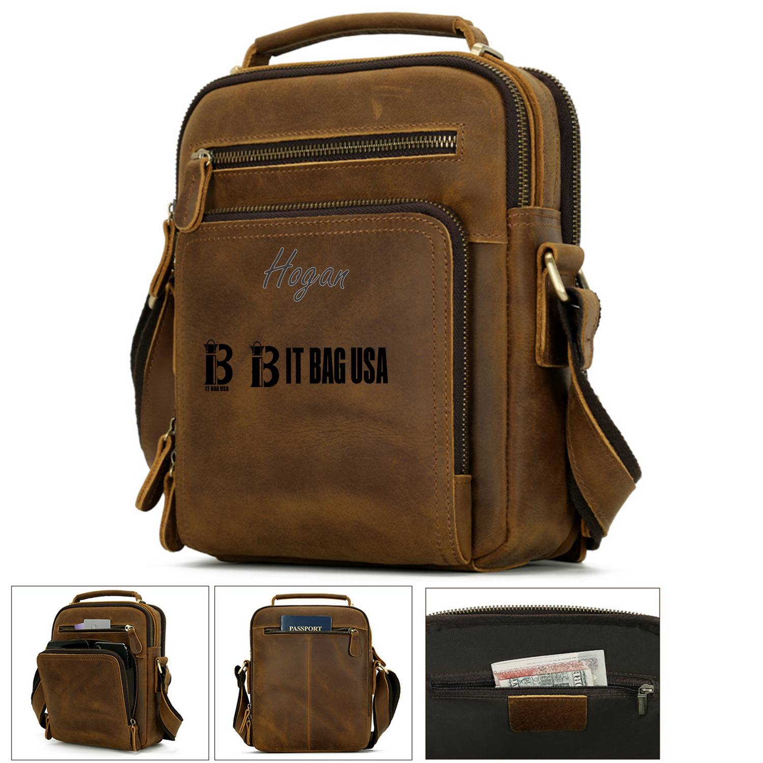 Vintage Shoulder Bag For Men