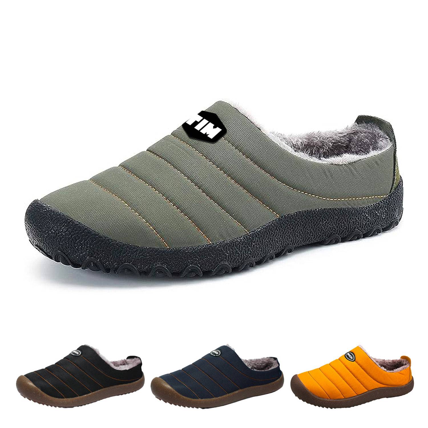 Warm Winter Outdoors Slippers