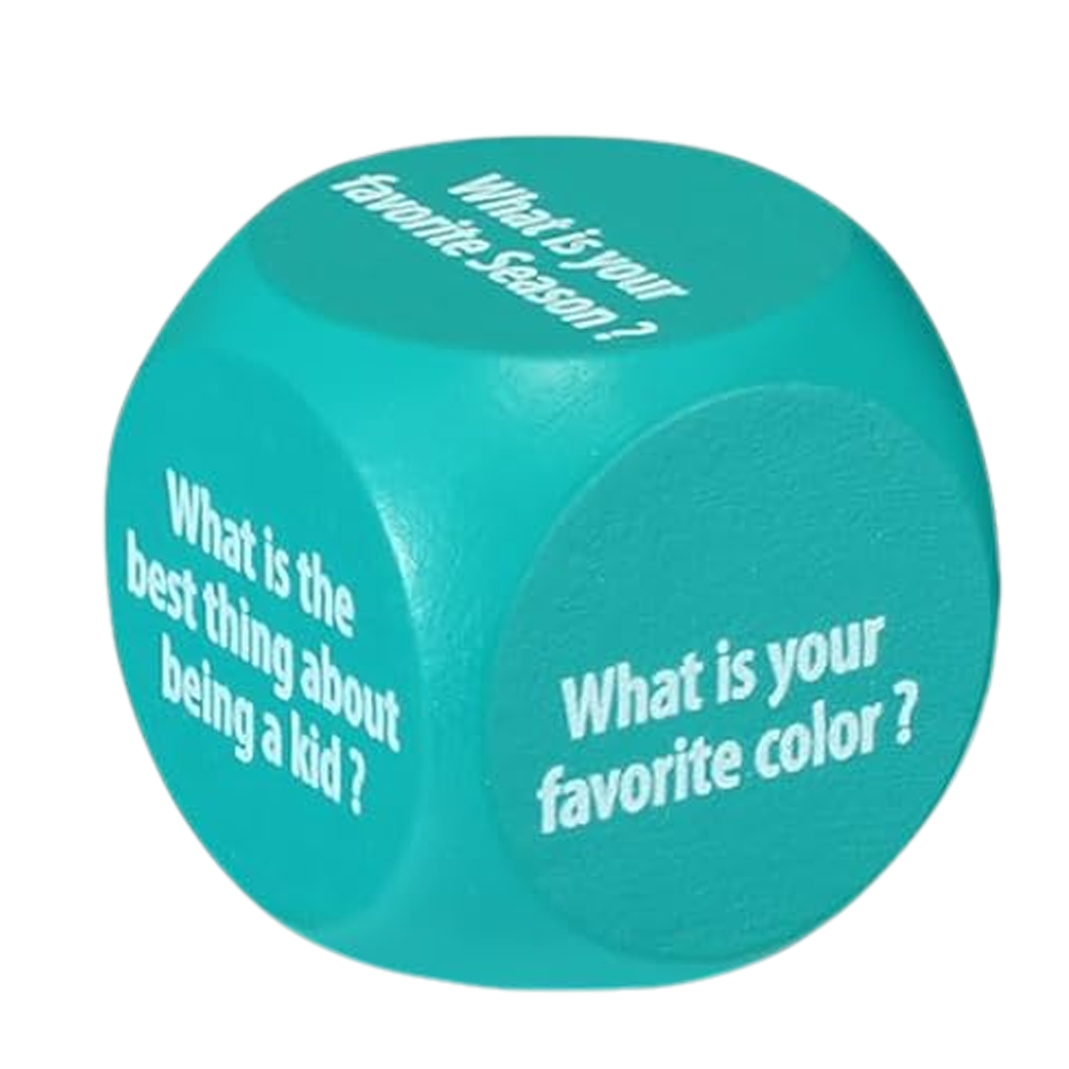 PU Foam Dice Cube Stress Reliever Conversation Toy - Image 3