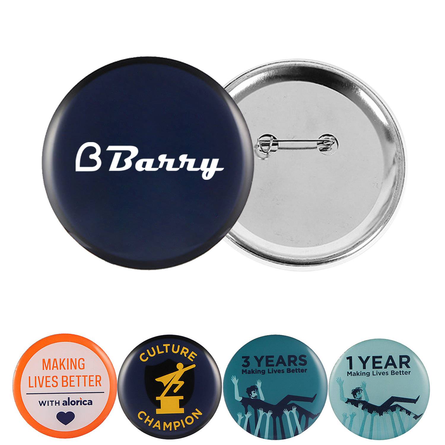 Customized Pattern Creative pin accessory badge