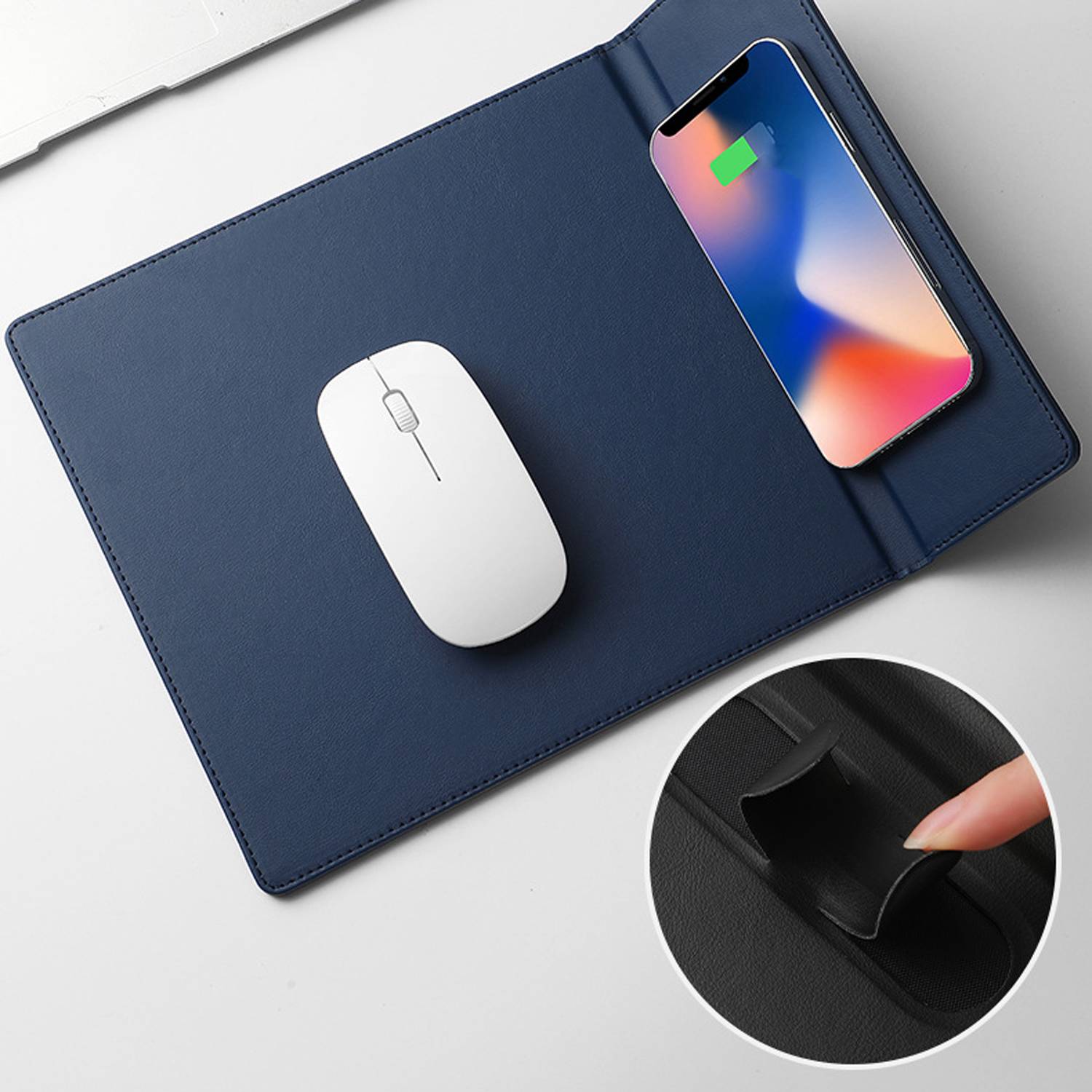 15W Wireless Fast Charging Mouse Pad - Image 8