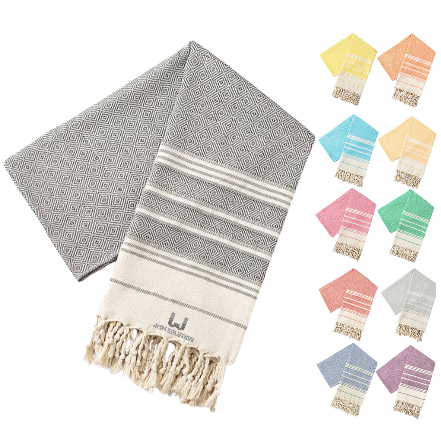 Lightweight Quick-Dry Tassel Cotton Beach Towel
