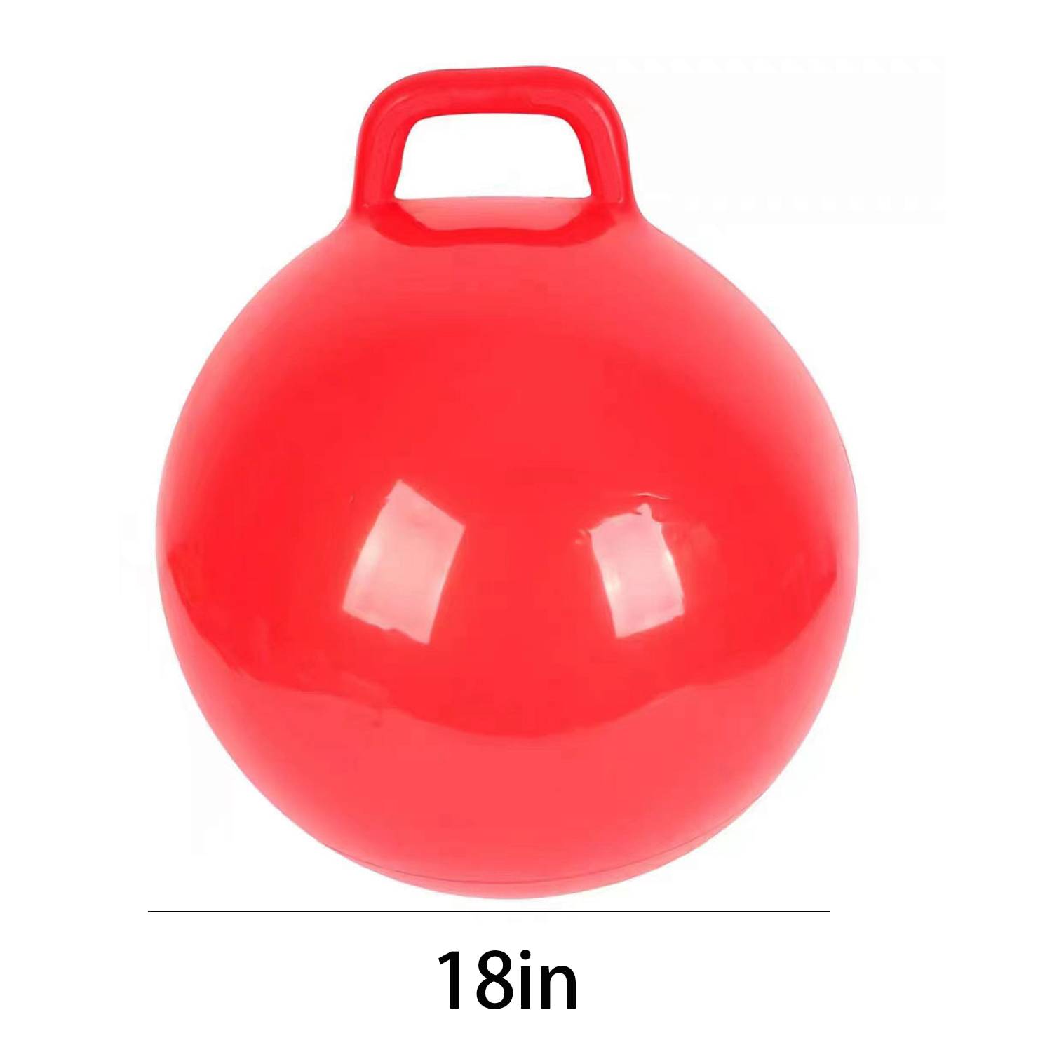 18 Inch Kids Thickened PVC Handle Hopper Ball - Image 4