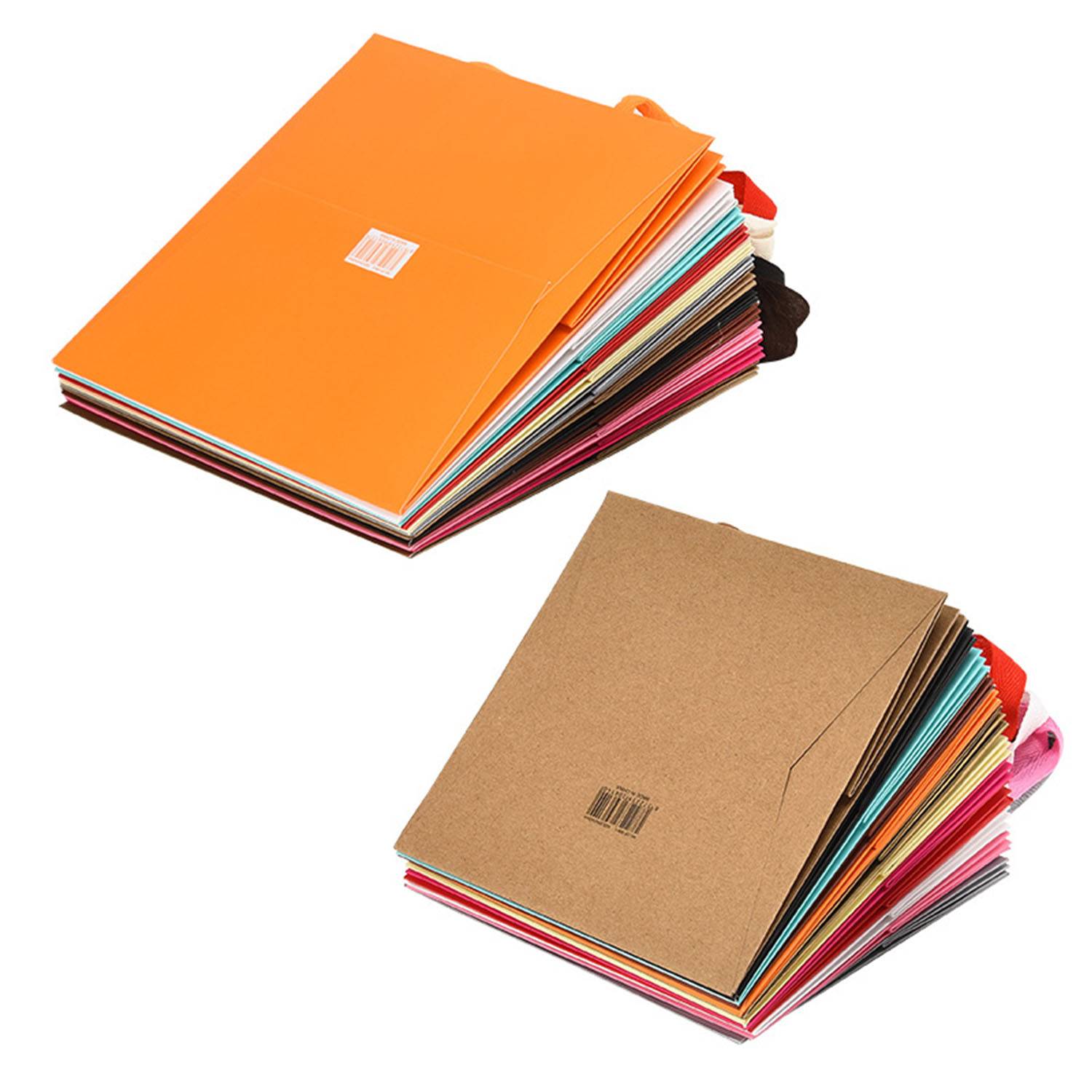 Logo print square paper bag flower shop handbag - Image 5