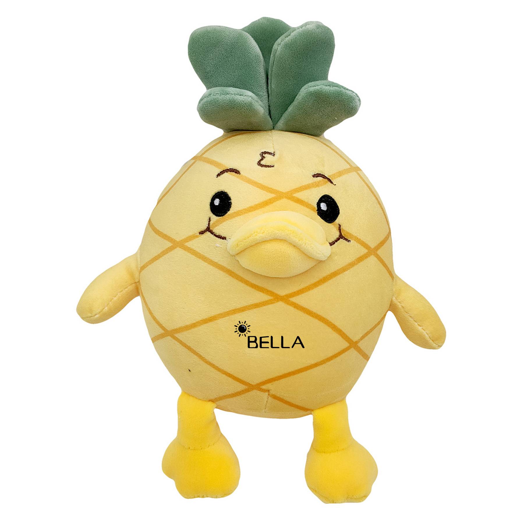 Cotton Pineapple cute duck plush pillow toy