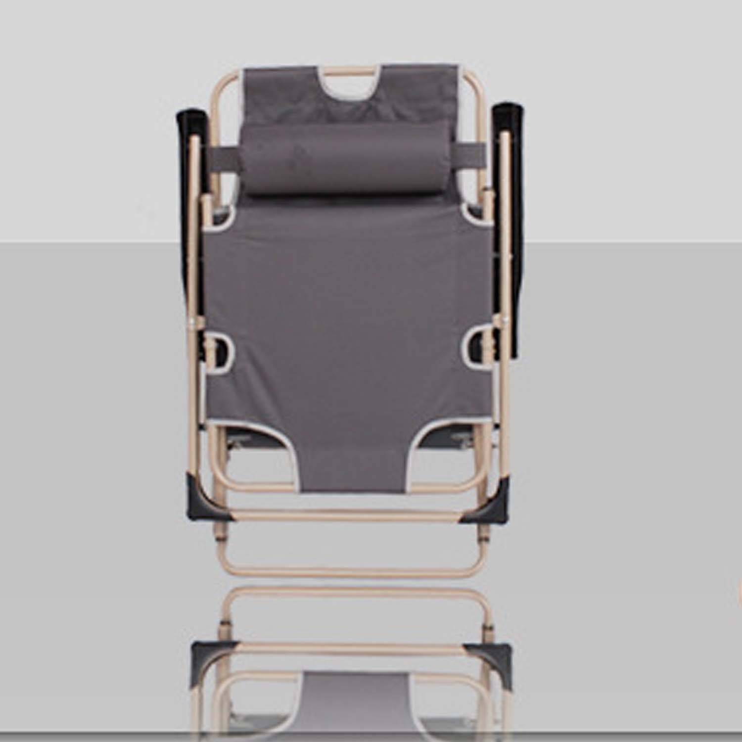 Folding Home Leisure Double Tube Widened Lounge Chair - Image 6