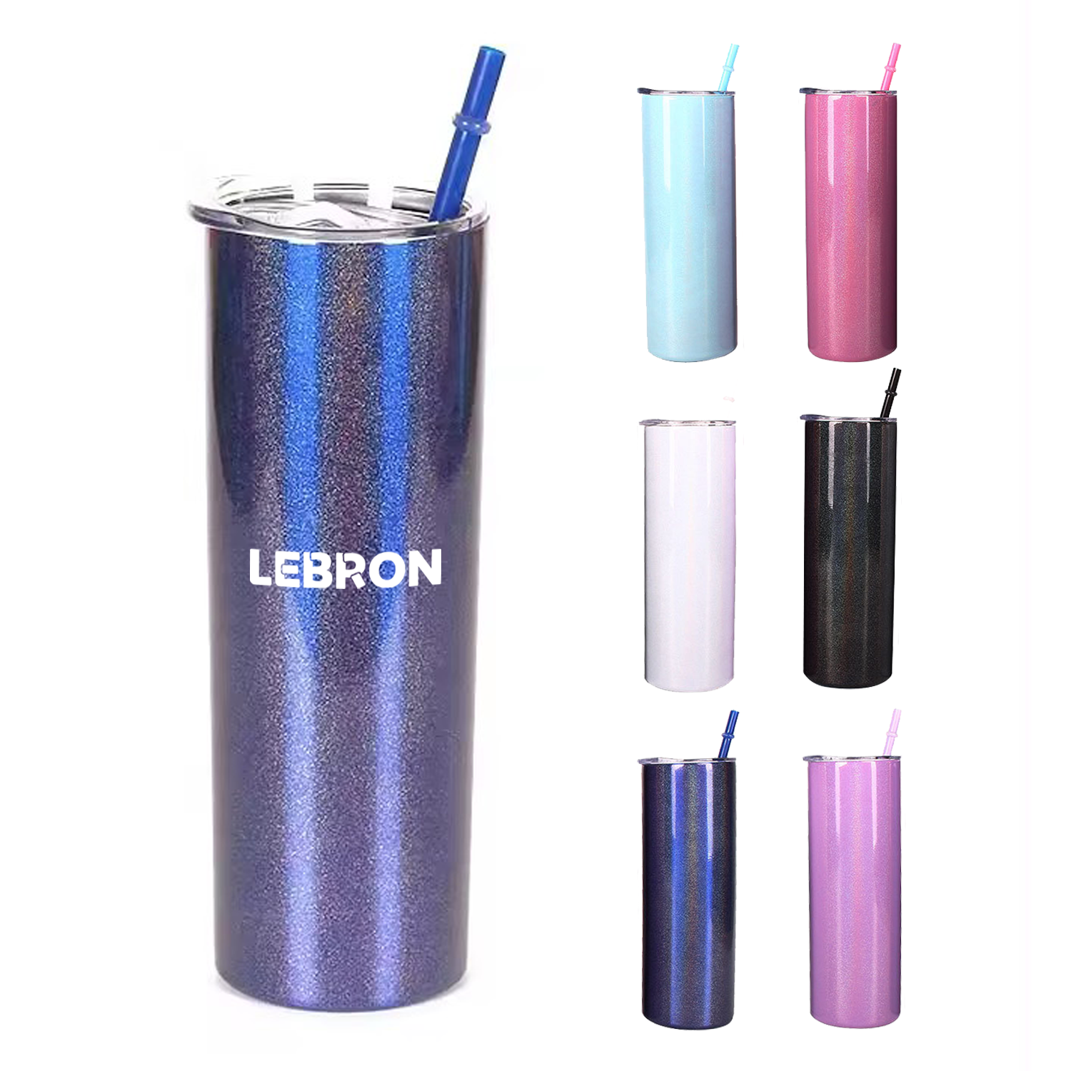 20Oz Glitter Sublimation Tumbler