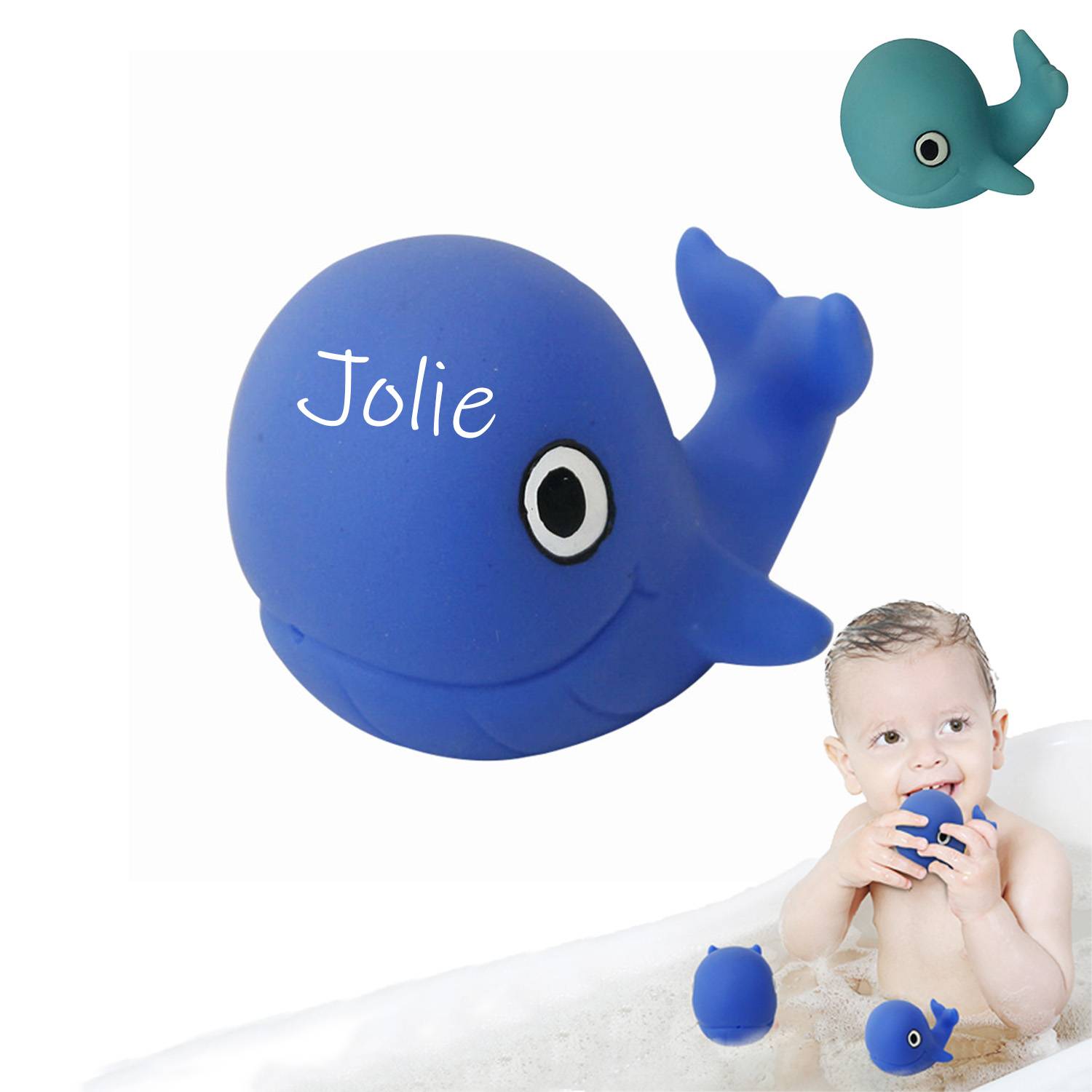 PVC Squirt Whales Bath Appease Toy