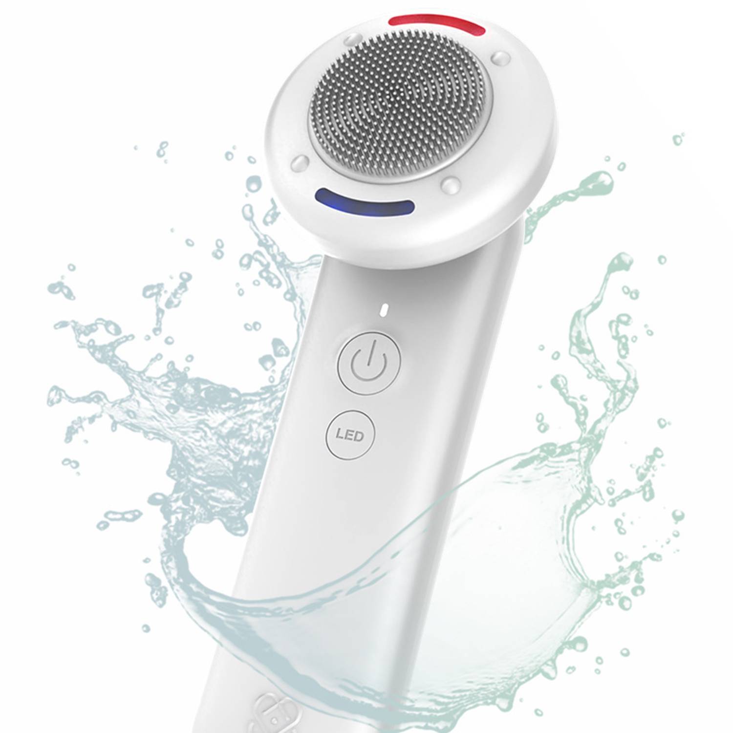 Waterproof silicone pore cleaning ultrasonic facial cleanser - Image 5