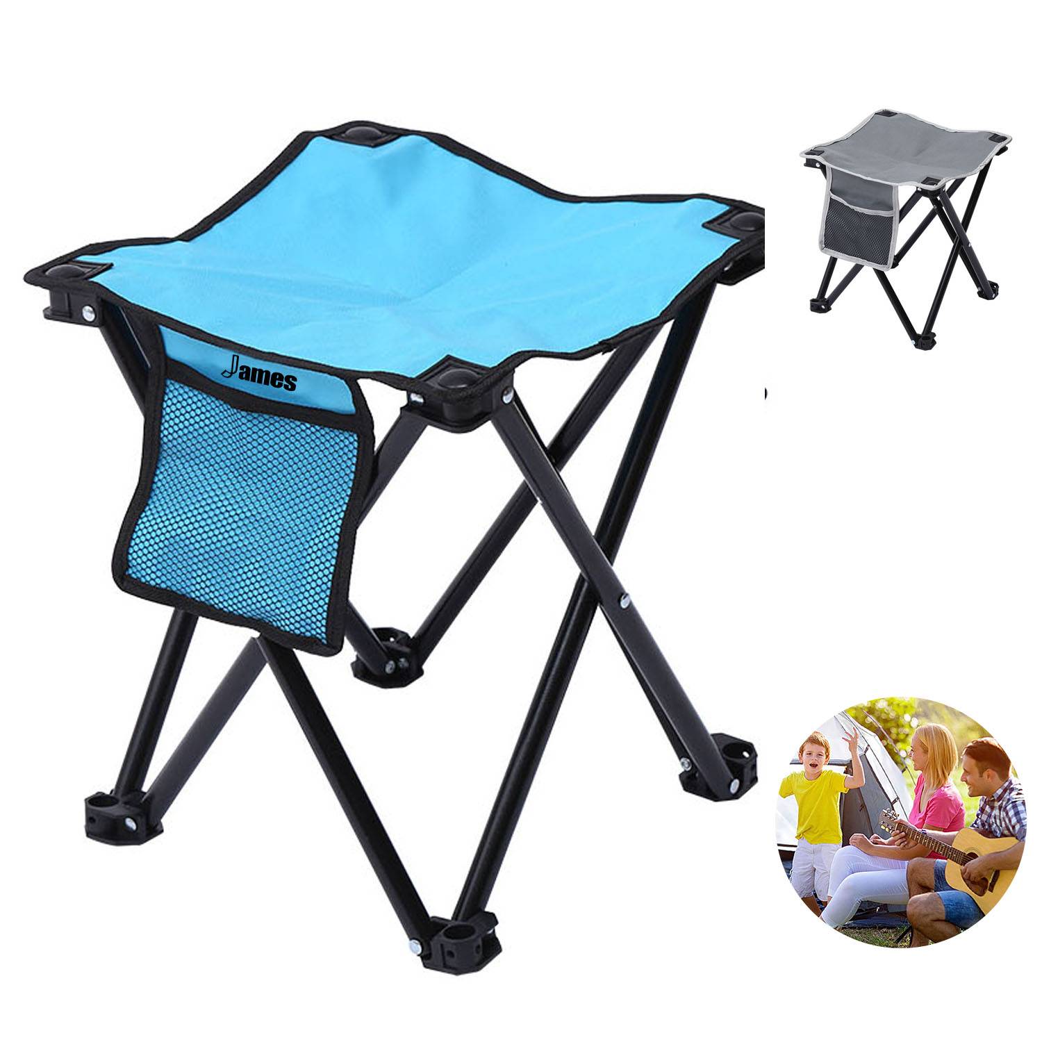 Easy To Carry Light Camping Picnic Square Stool