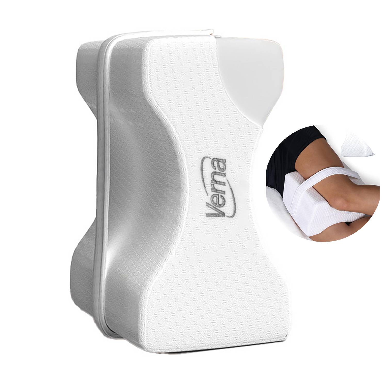 Premium Memory Foam Leg Support Pillow