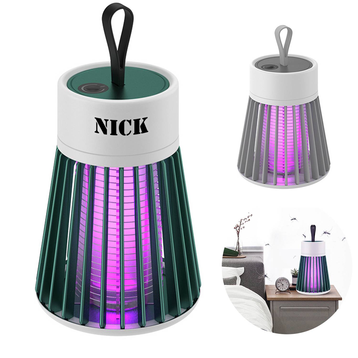 Romanticized Rechargeable Mosquito-Repelling Lamp