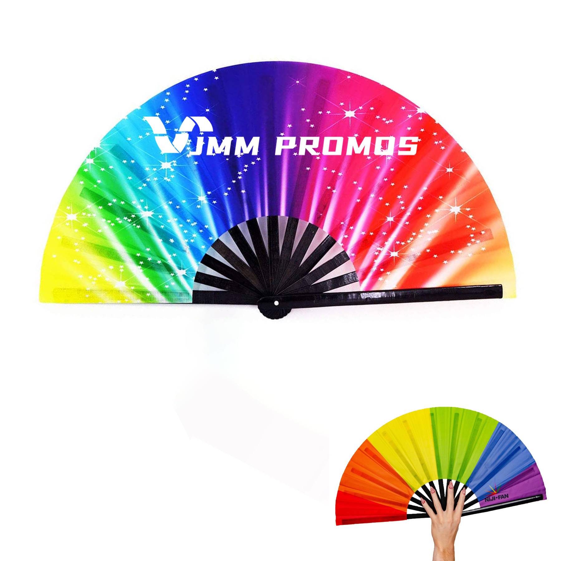 Large Folding Hand Fan